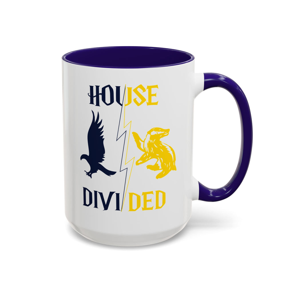 House Divided Rivalry Mug- Raven + Badger Wizardcore Couple Mug (15oz)