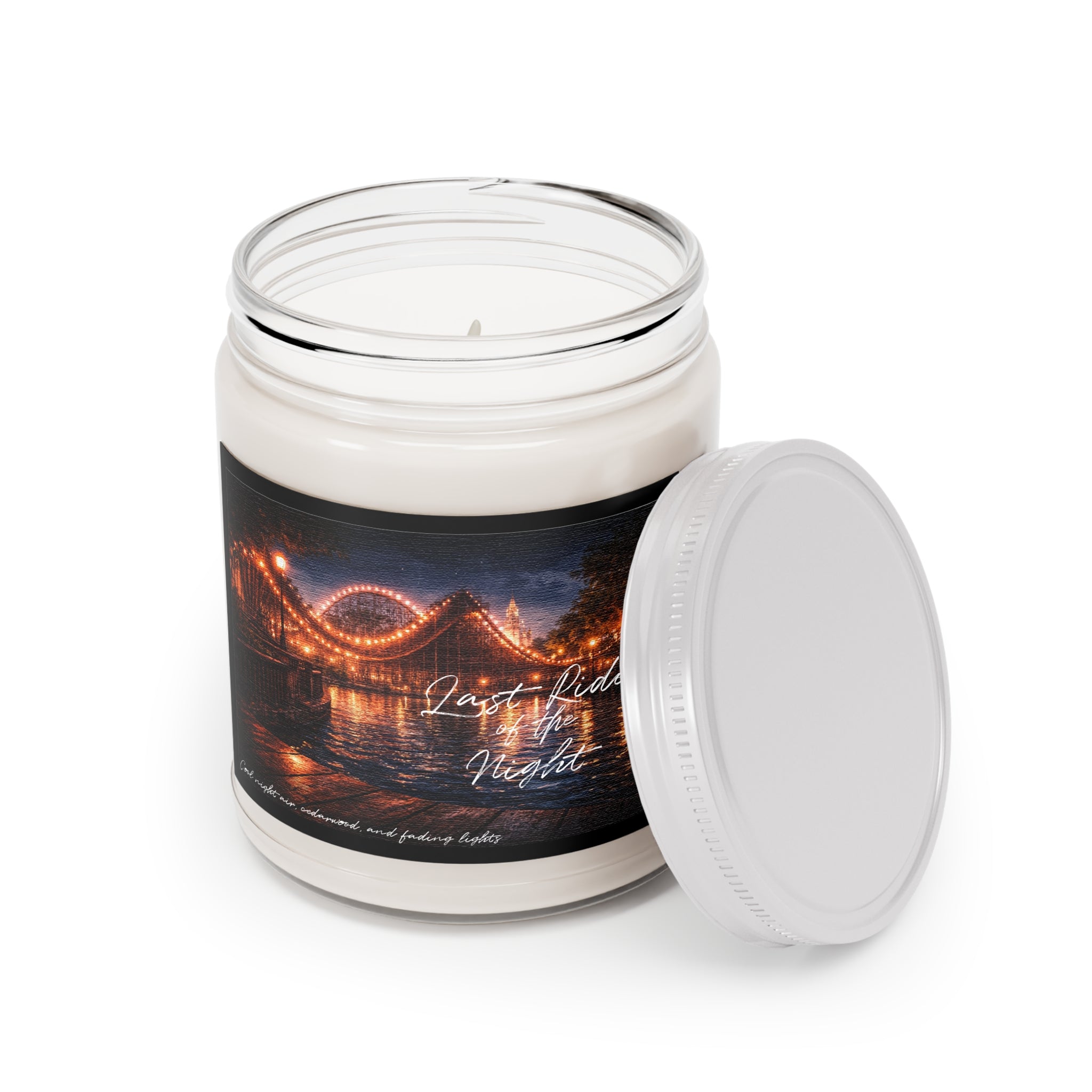 Last Ride of the Night Candle- Theme Park Night Soy Candle