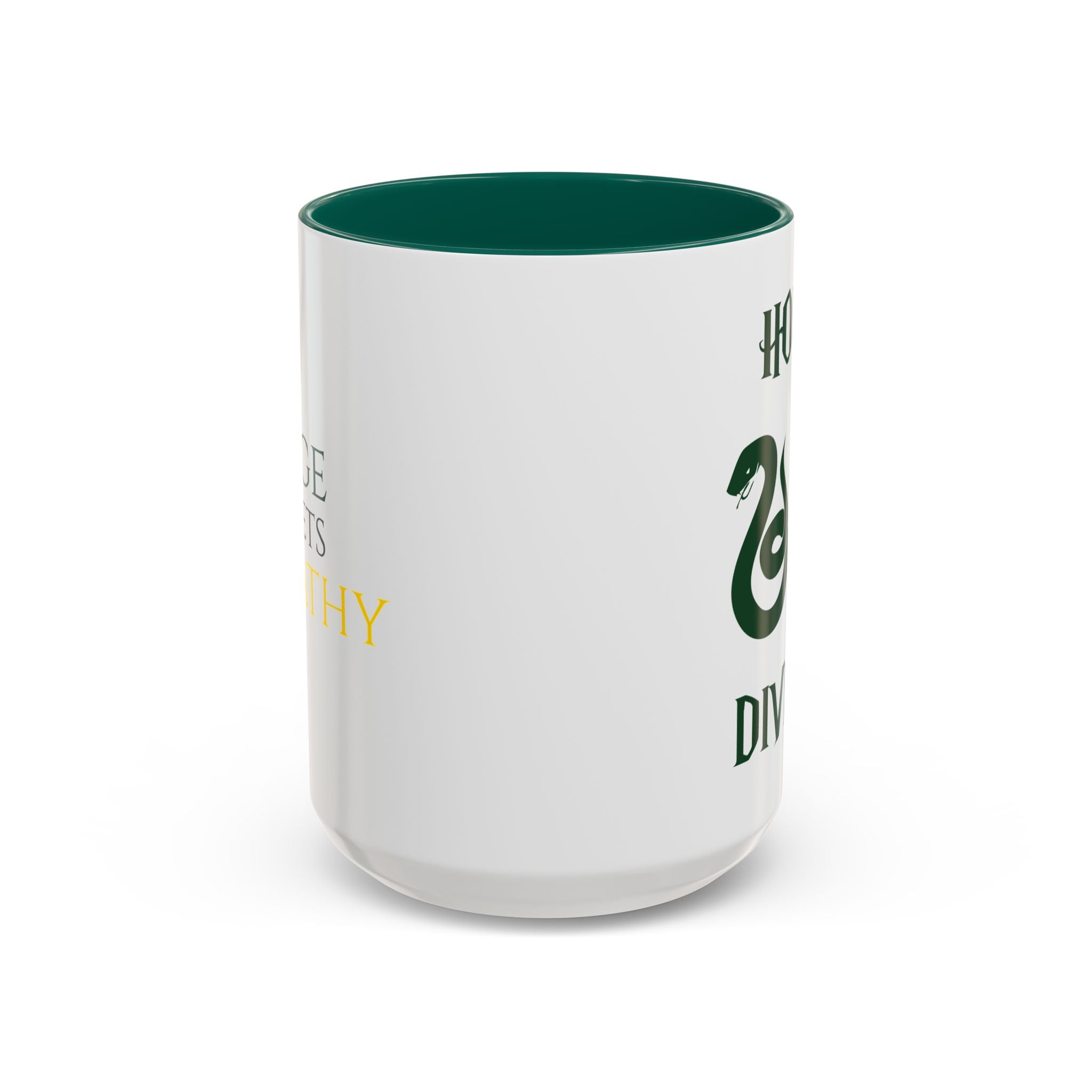 House Divided Rivalry Mug- Serpent + Badger Wizardcore Couple Mug (15oz)
