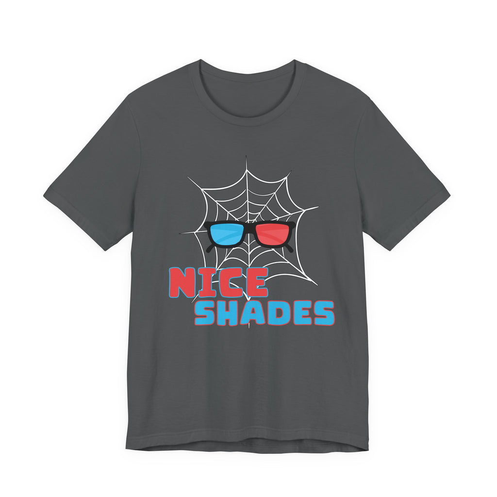 Nice Shades 3D Glasses Shirt- Theme Park Ride Inspired- Comic Web Tee
