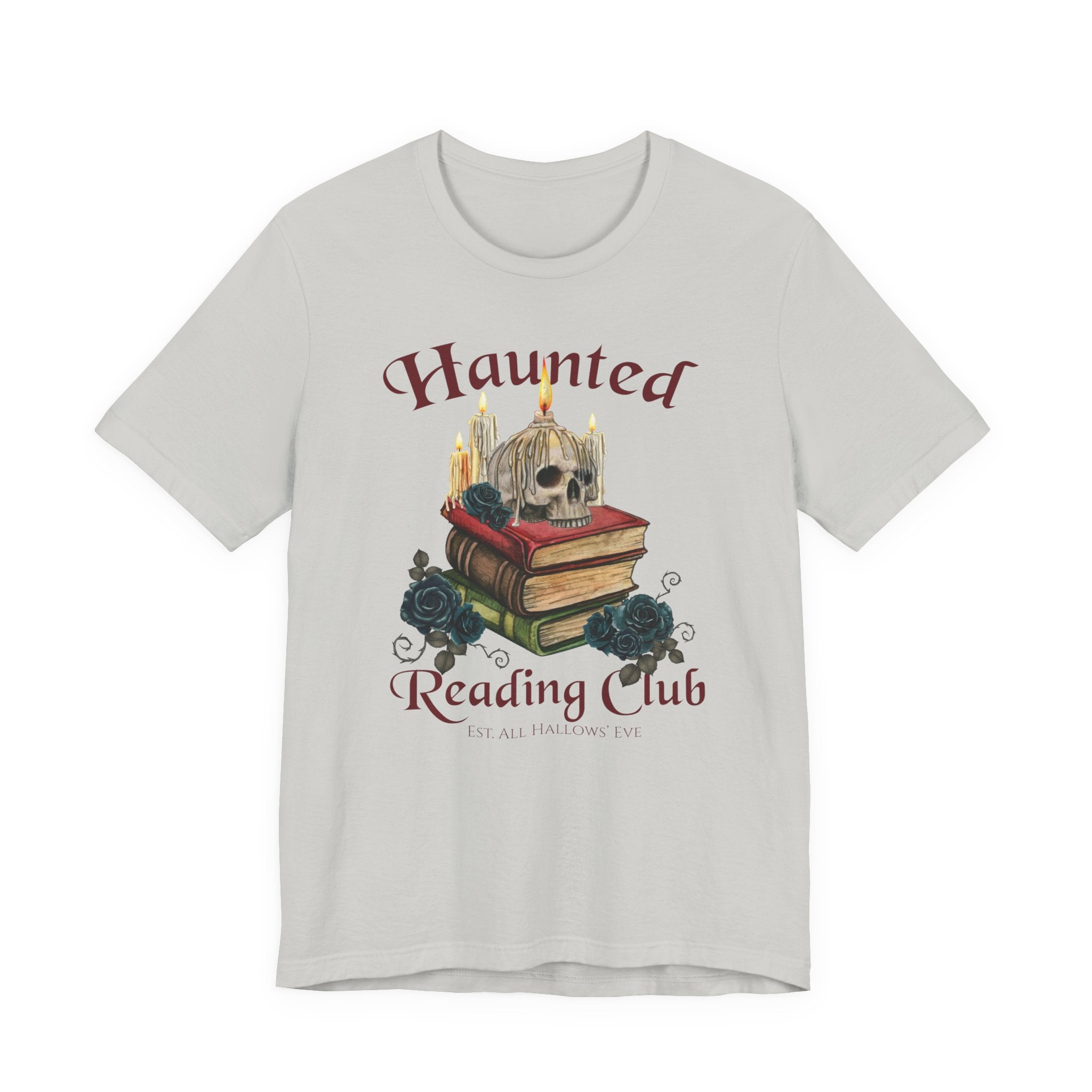 Haunted Reading Club Shirt- Gothic Book Lover Tee