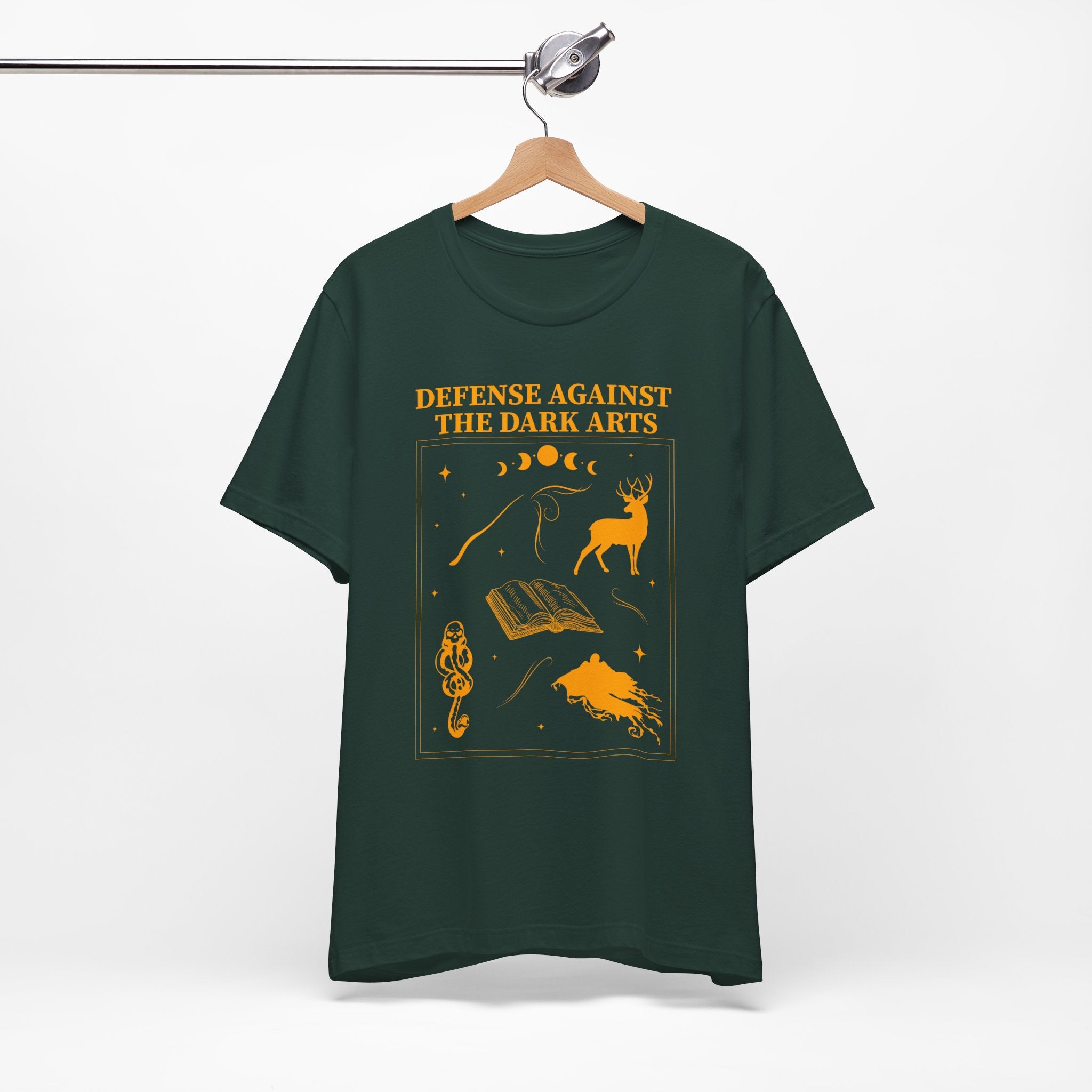 Defense Against the Dark Arts Shirt- Wizard School Class Tee, Dark Academia Magic
