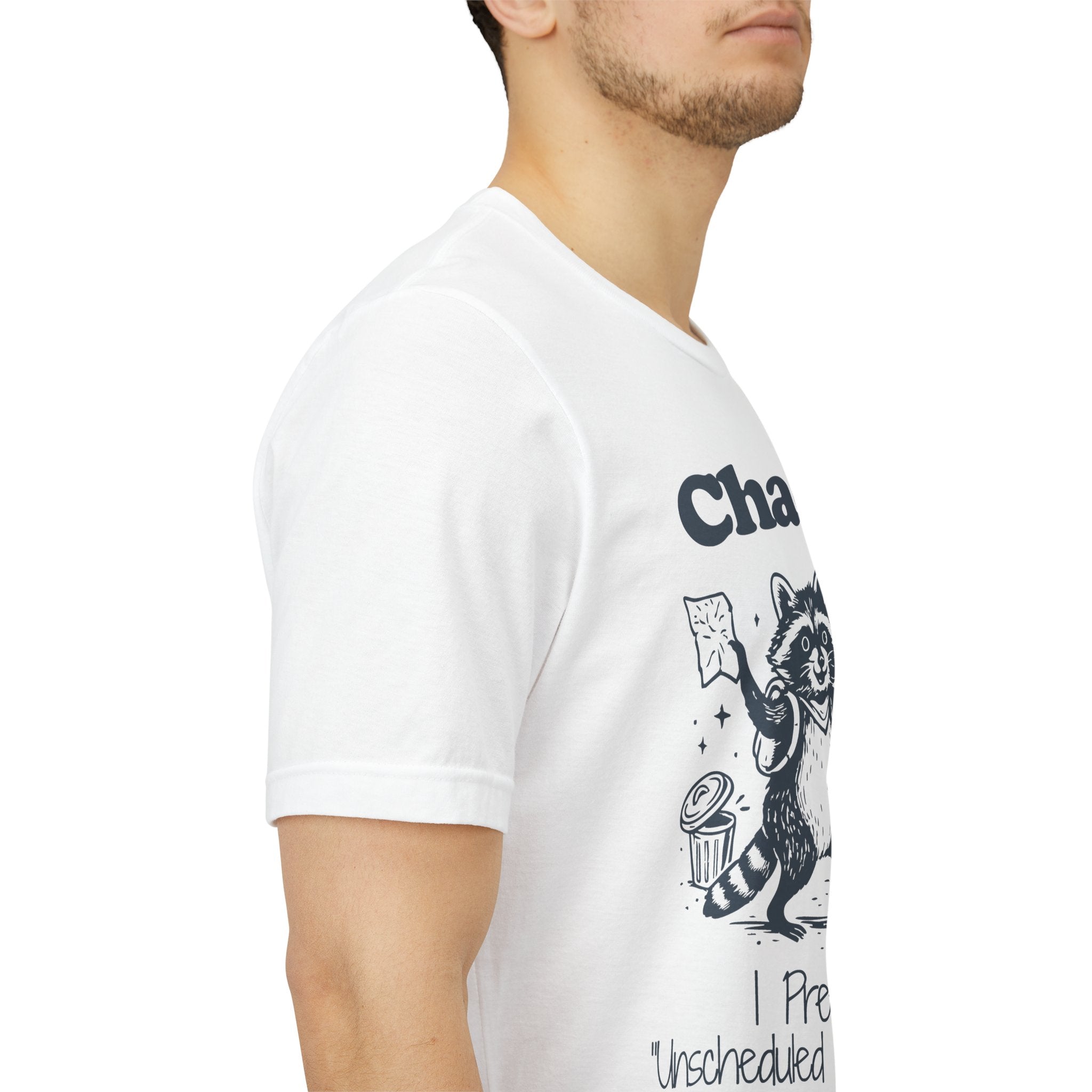 Chaos? I Prefer Unscheduled Adventure Shirt | Funny Raccoon Tee | Meltdown Menagerie Series