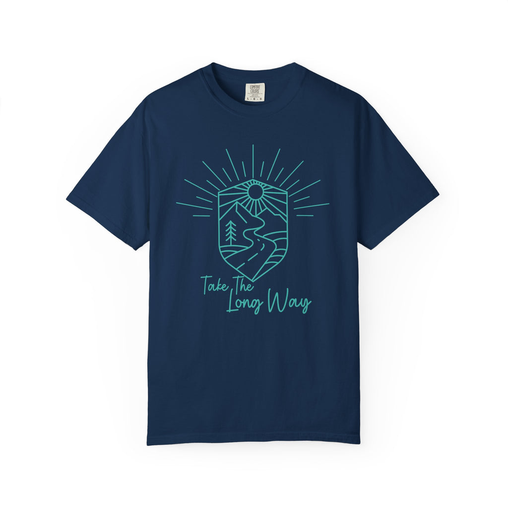 Take The Long Way Shirt- Scenic Route Graphic Tee