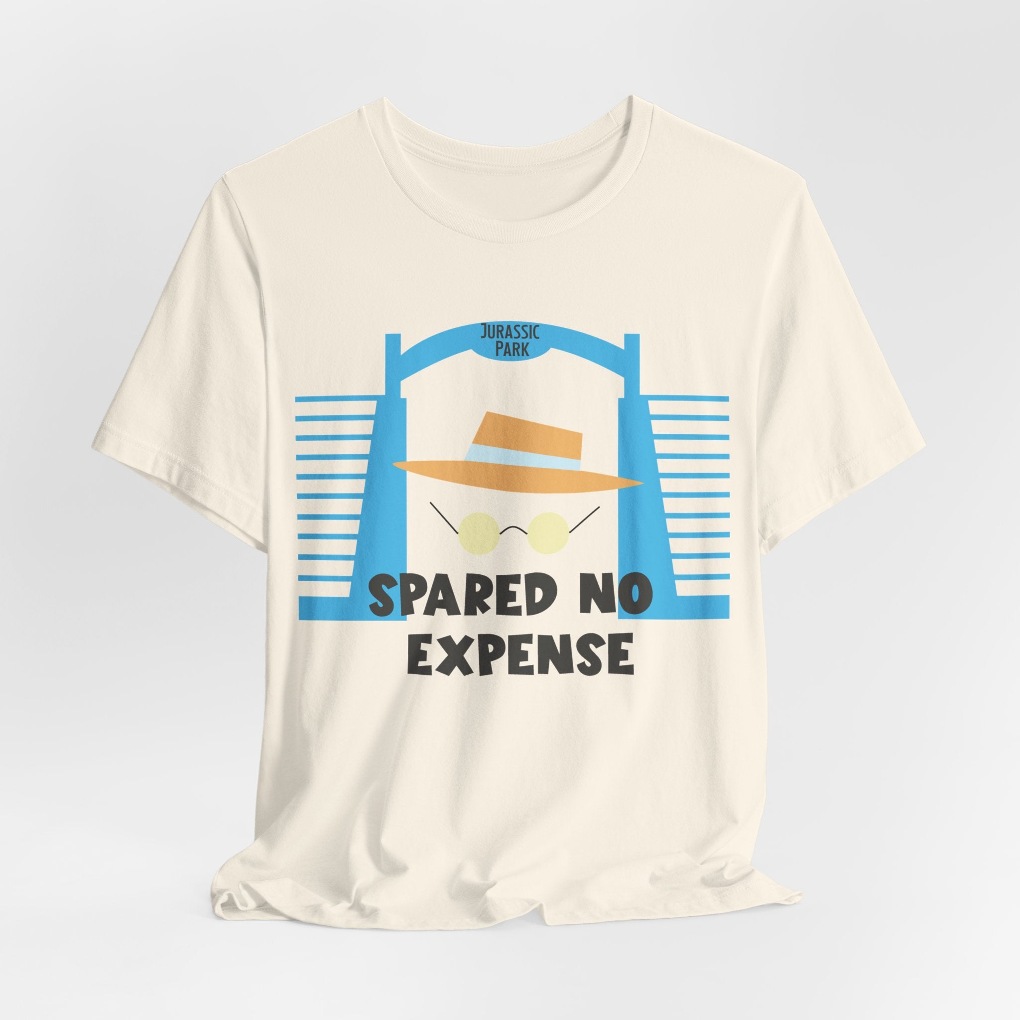 Spared No Expense Shirt | Jurassic Park Tribute Tee | John Hammond Inspired Design