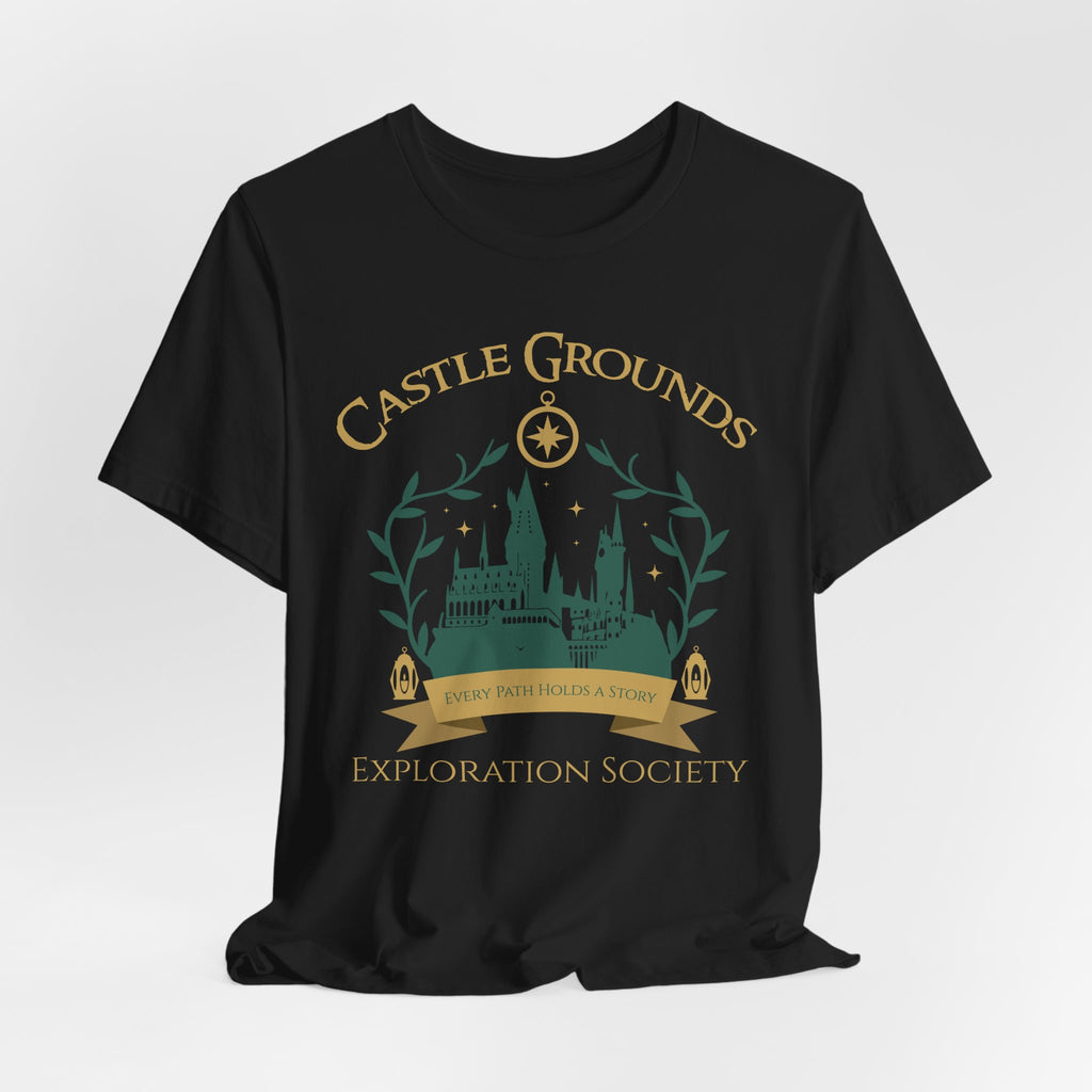 Castle Grounds Exploration Society Shirt- Wizarding Castle Tee, Fantasy Adventure Shirt