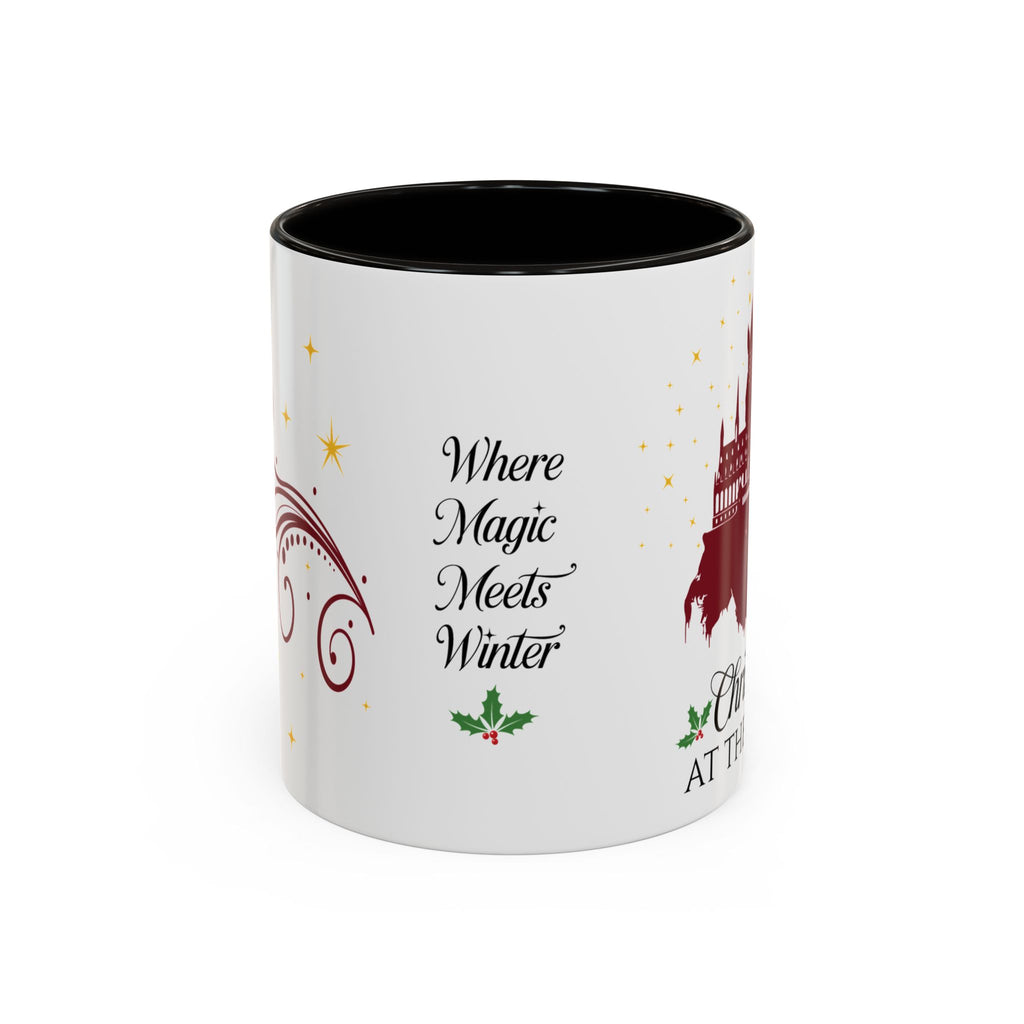Christmas at the Castle Mug- 11oz Wizard Inspired Holiday Coffee Cup