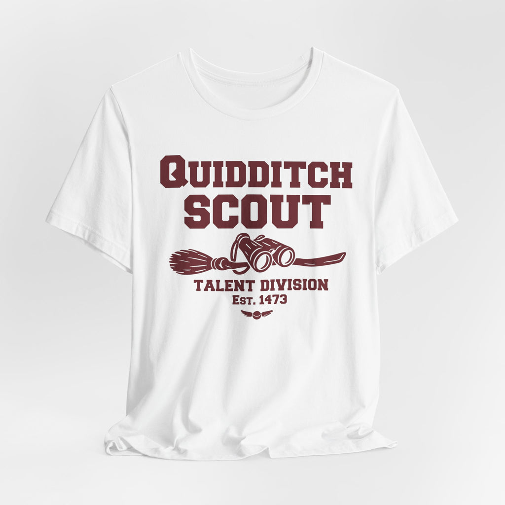 Wizard League Scout Shirt- Magical Broom Sport Talent Scout Tee