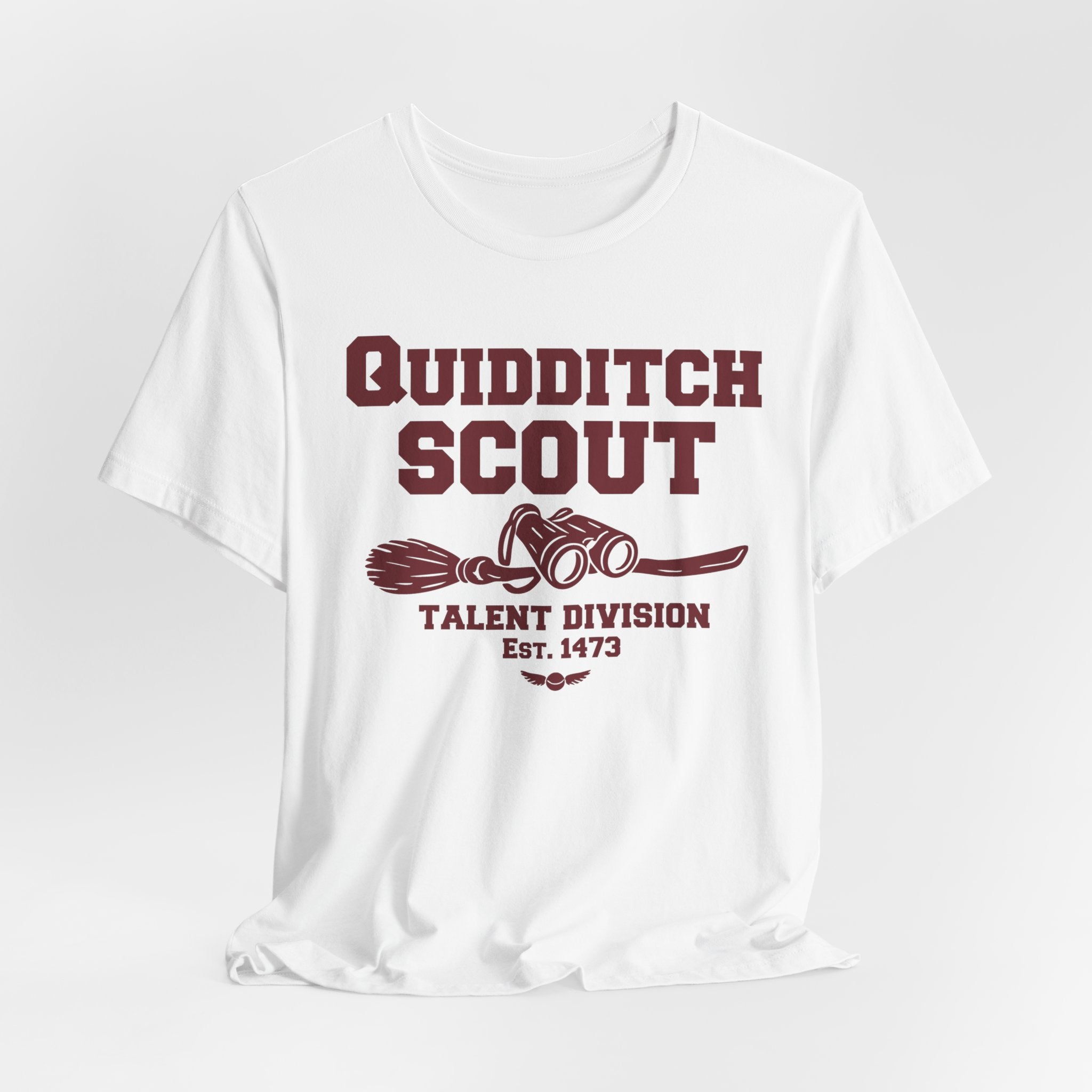 Wizard League Scout Shirt- Magical Broom Sport Talent Scout Tee