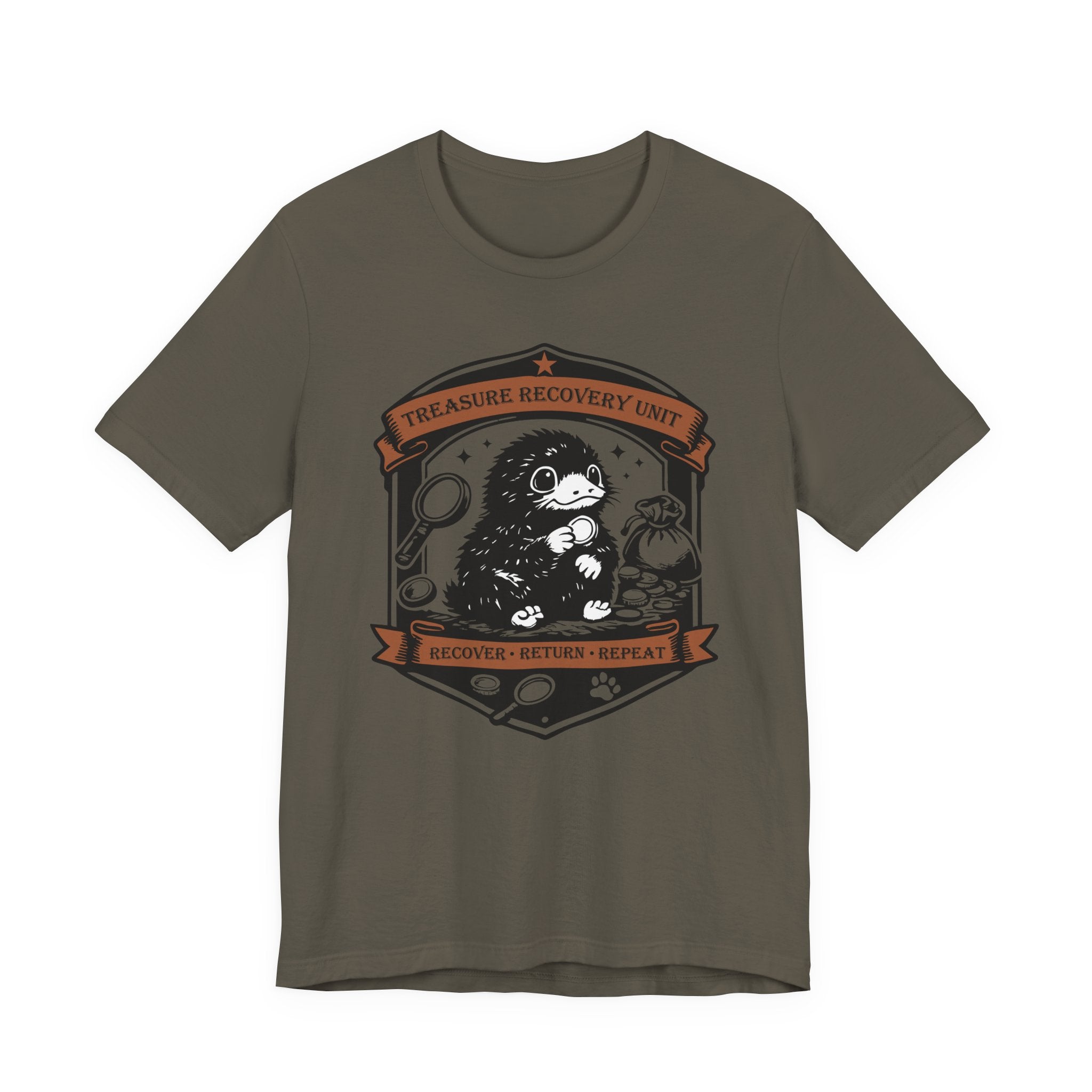 Treasure Recovery Unit Shirt- Niffler Inspired Tee, Magical Creature Shirt