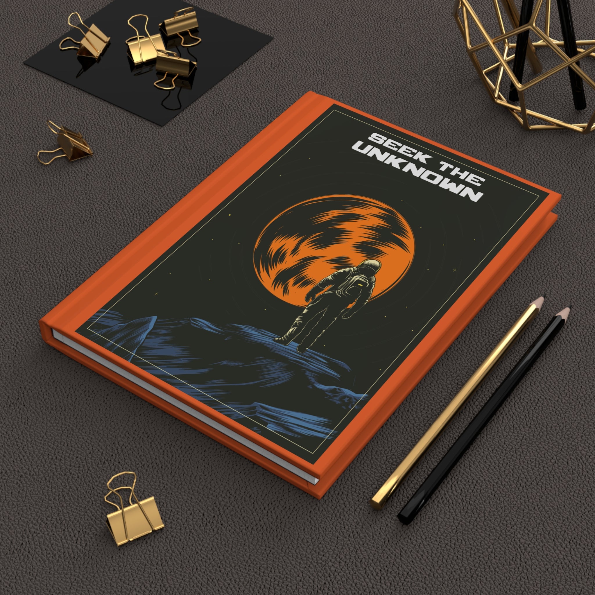 Seek the Unknown- Stay Curious Space Journal