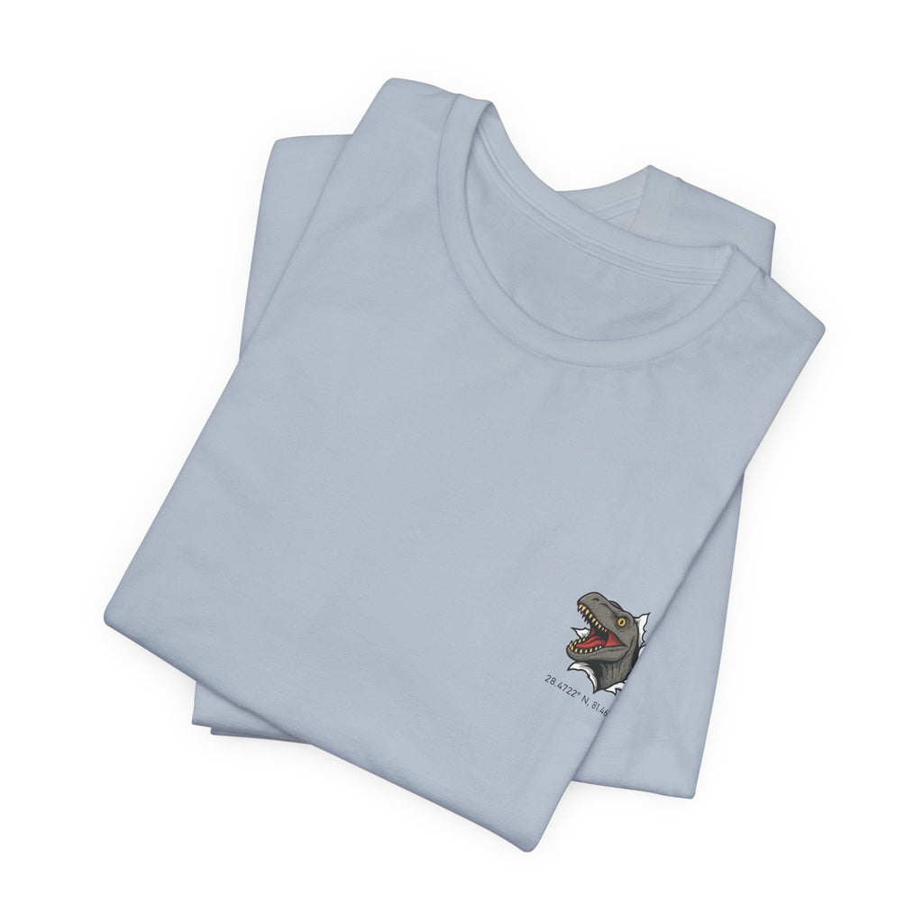 Jurassic Park Raptor Shirt | Double-Sided Theme Park Tee | Universal Orlando Inspired