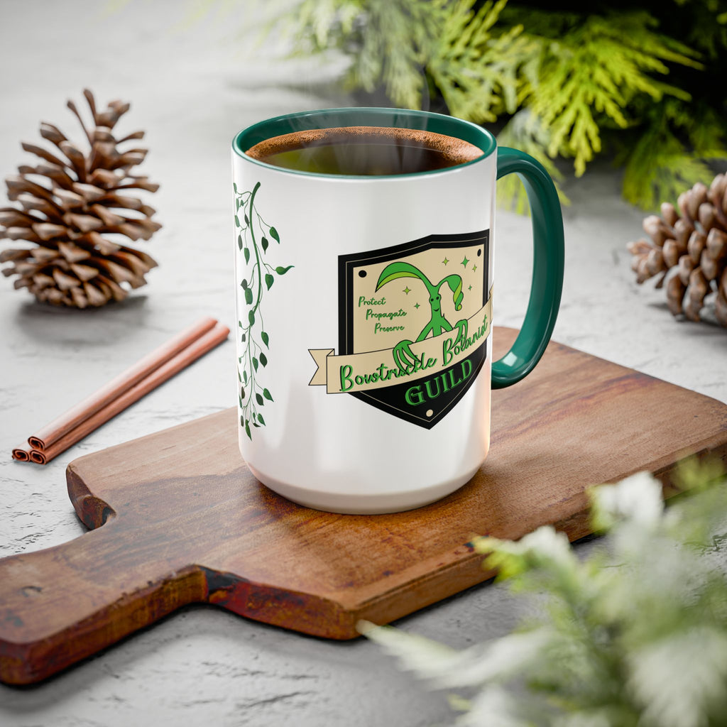 Bowtruckle Botanist Guild Mug- Magical Flora Division 15oz Fantasy Coffee Mug