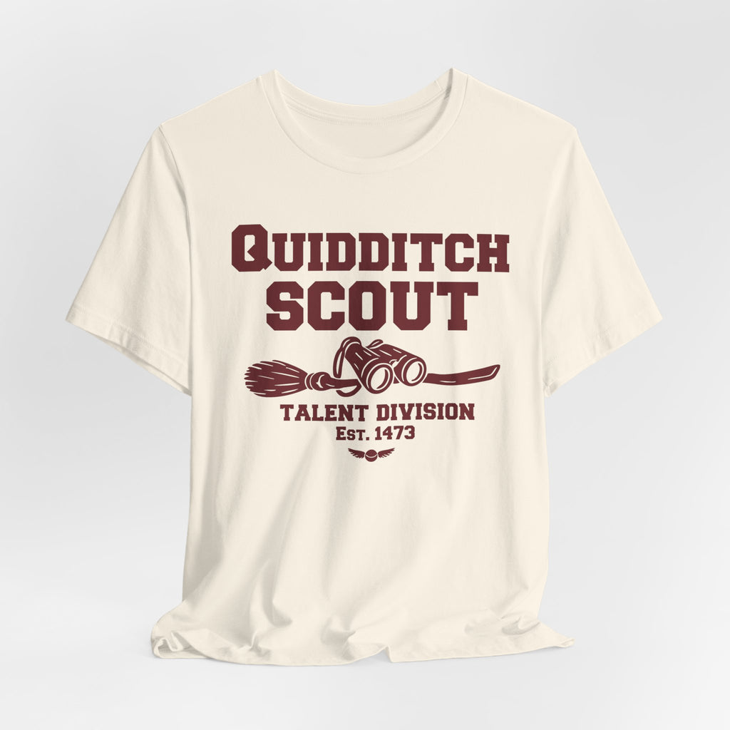 Wizard League Scout Shirt- Magical Broom Sport Talent Scout Tee