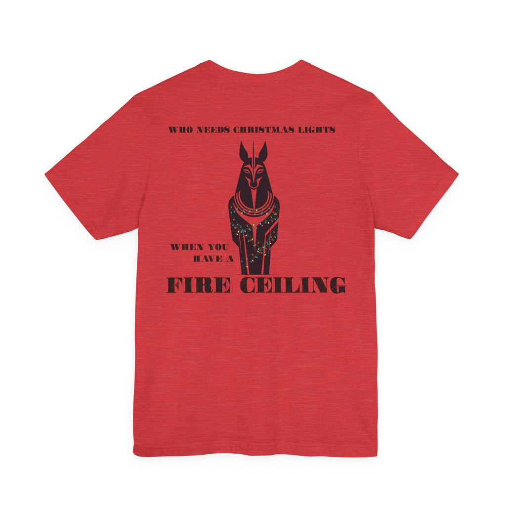Revenge of the Mummy Christmas Shirt- Double Sided Universal Ride Holiday Tee