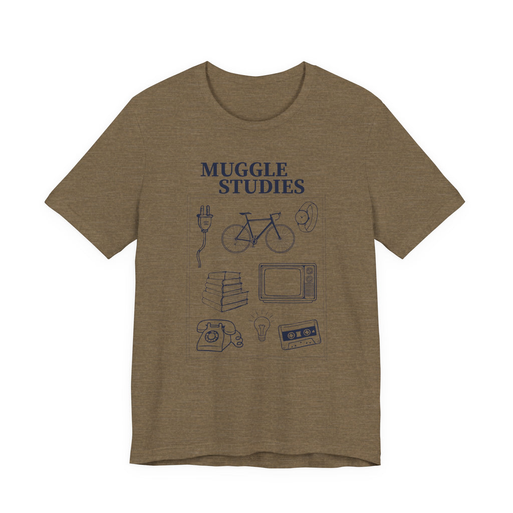 Muggle Studies Shirt- Wizard School Class Tee