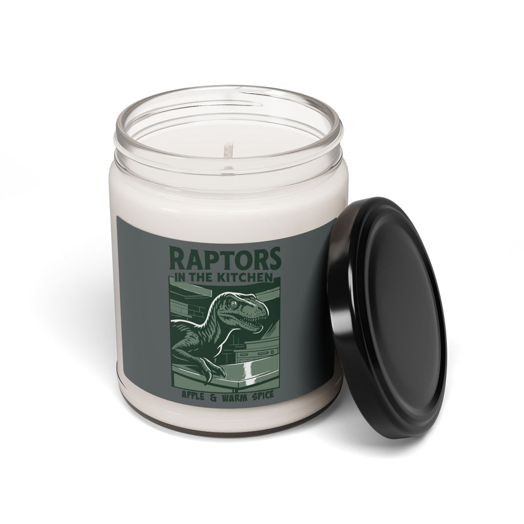 Raptors in the Kitchen Candle – Jurassic Park Movie Scene Soy Candle