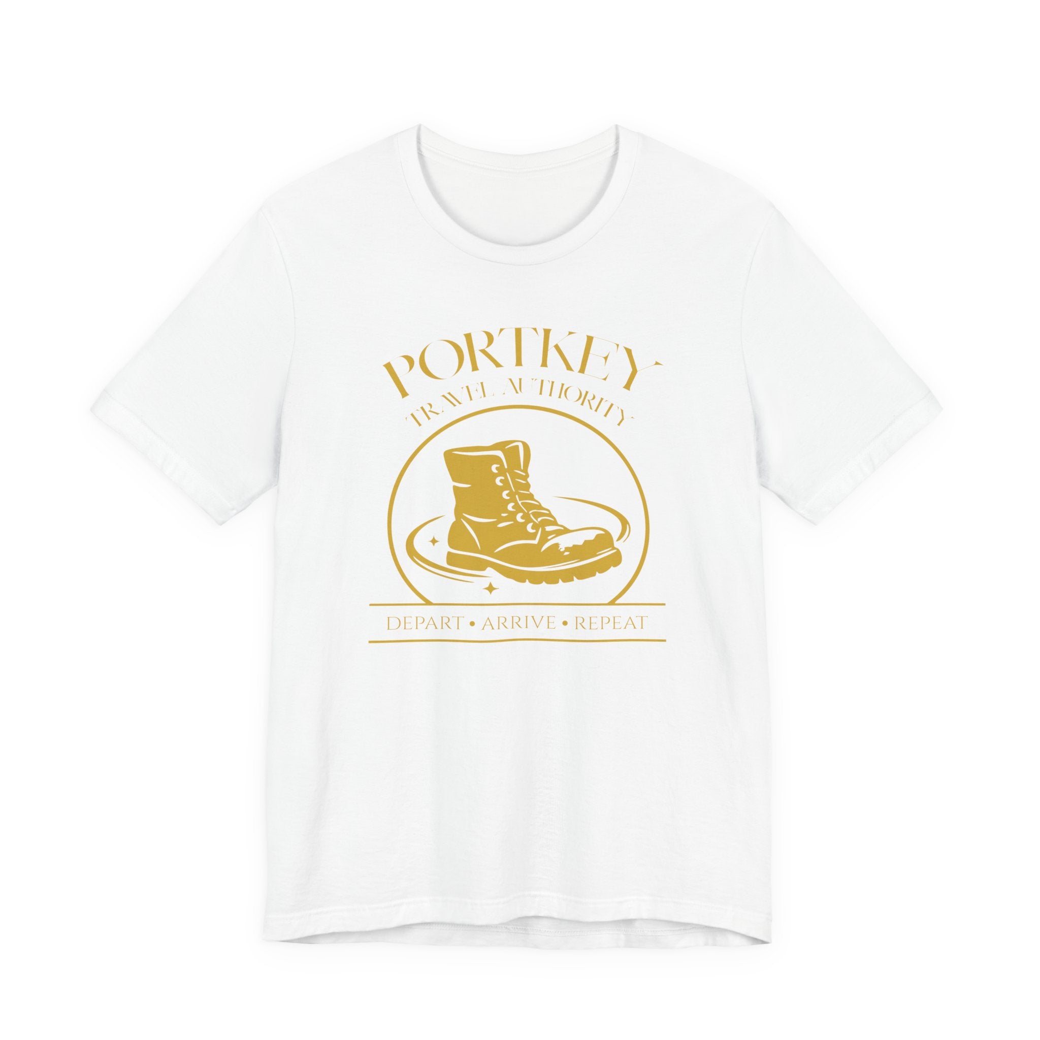 Portkey Travel Authority Shirt- Magical Transit Tee for Wizard Fans
