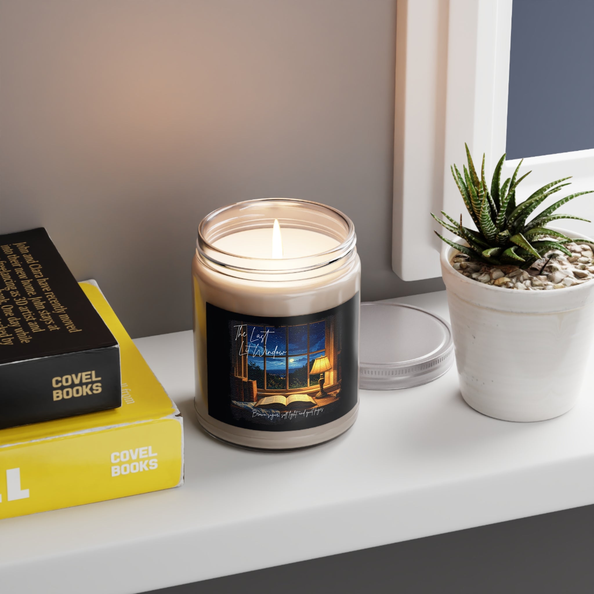 The Last Lit Window Candle- Cozy Reader Night Scent