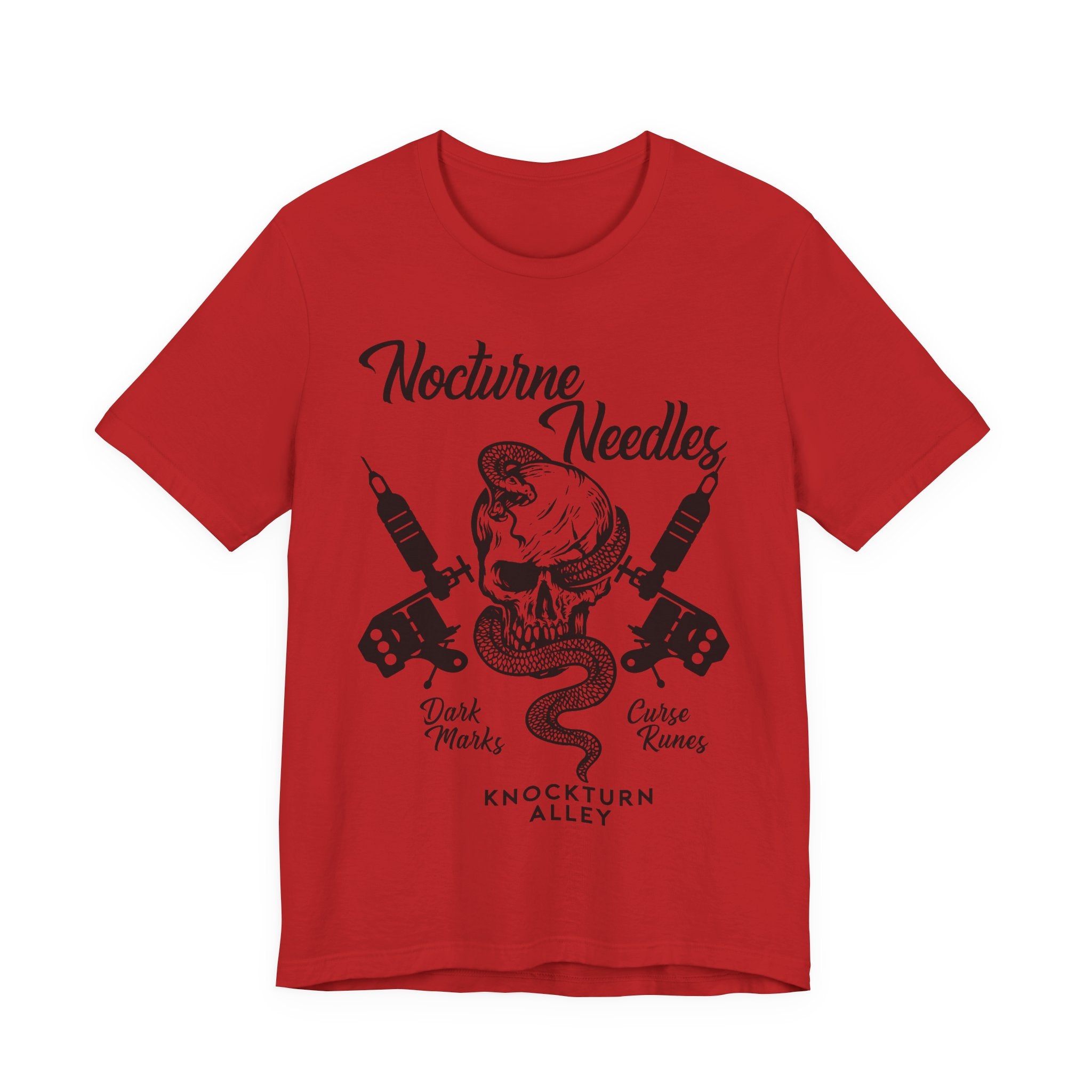 Nocturne Needles Shirt- Dark Wizard Tattoo Shop Tee