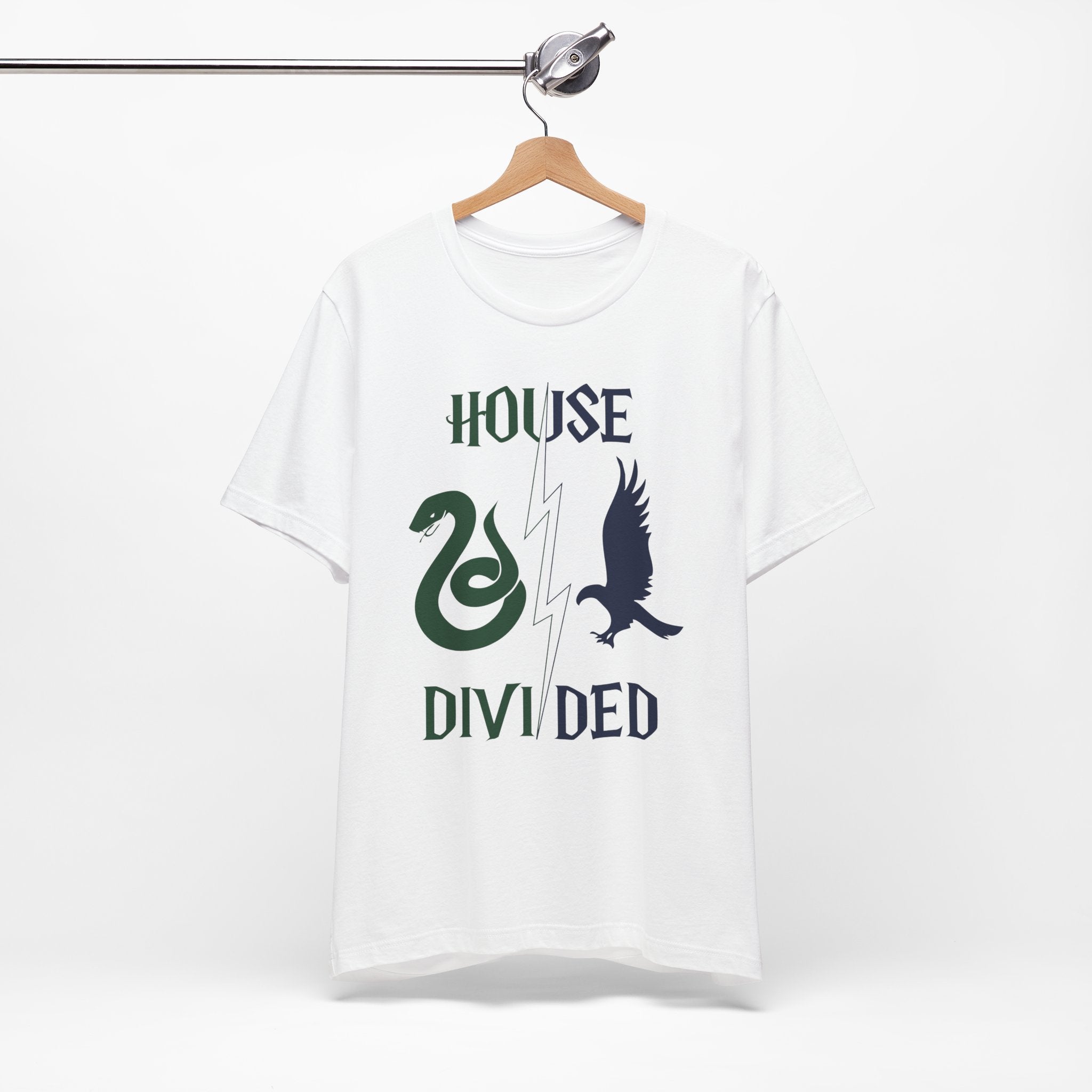 House Divided Rivalry Shirt- Serpent + Raven Wizardcore Couple Tee