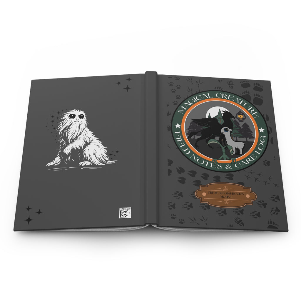 Magical Creature Field Notes Journal- Wizarding World Inspired Notebook- Fantasy Creature Observation Archive