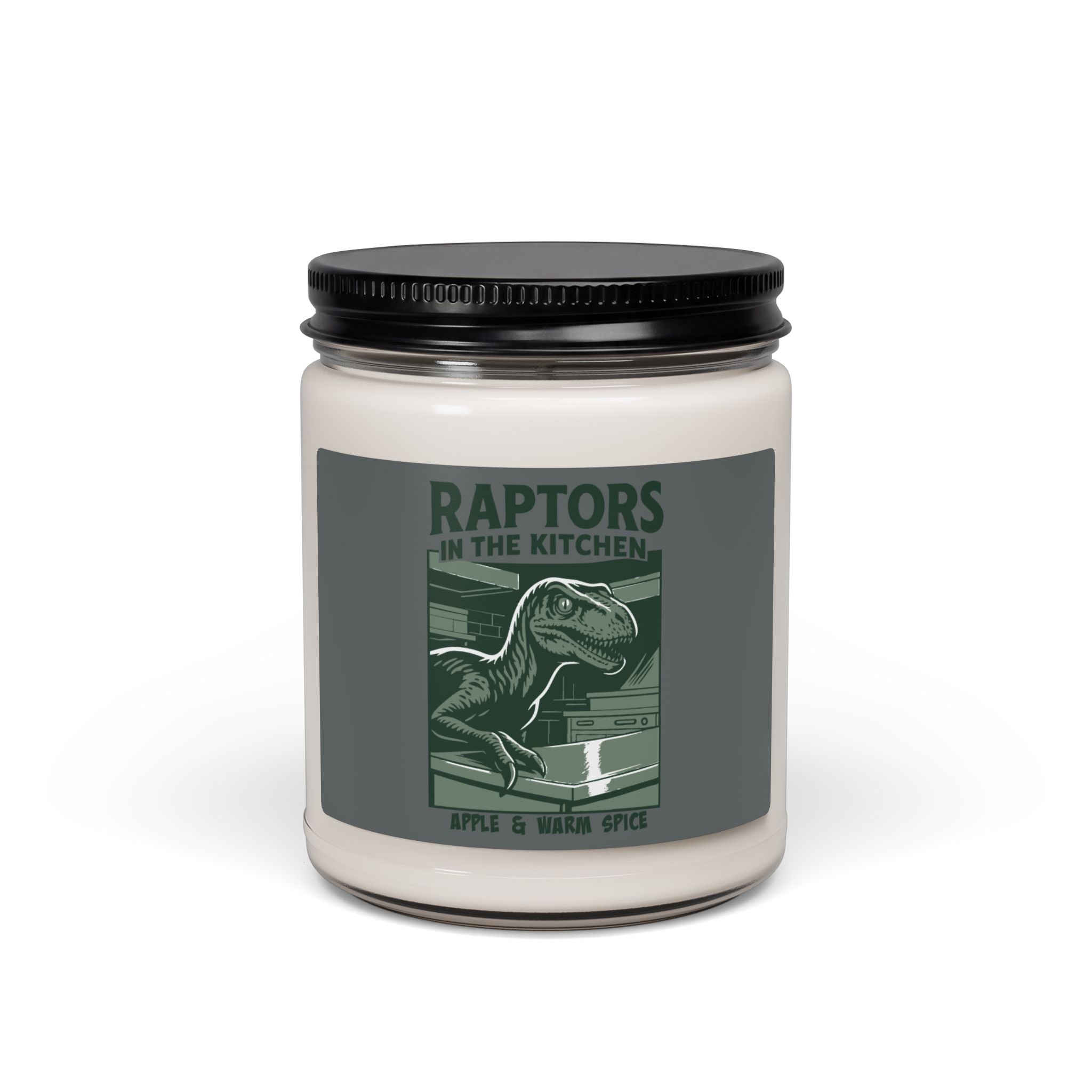Raptors in the Kitchen Candle- Apple + Warm Spices Soy Candle