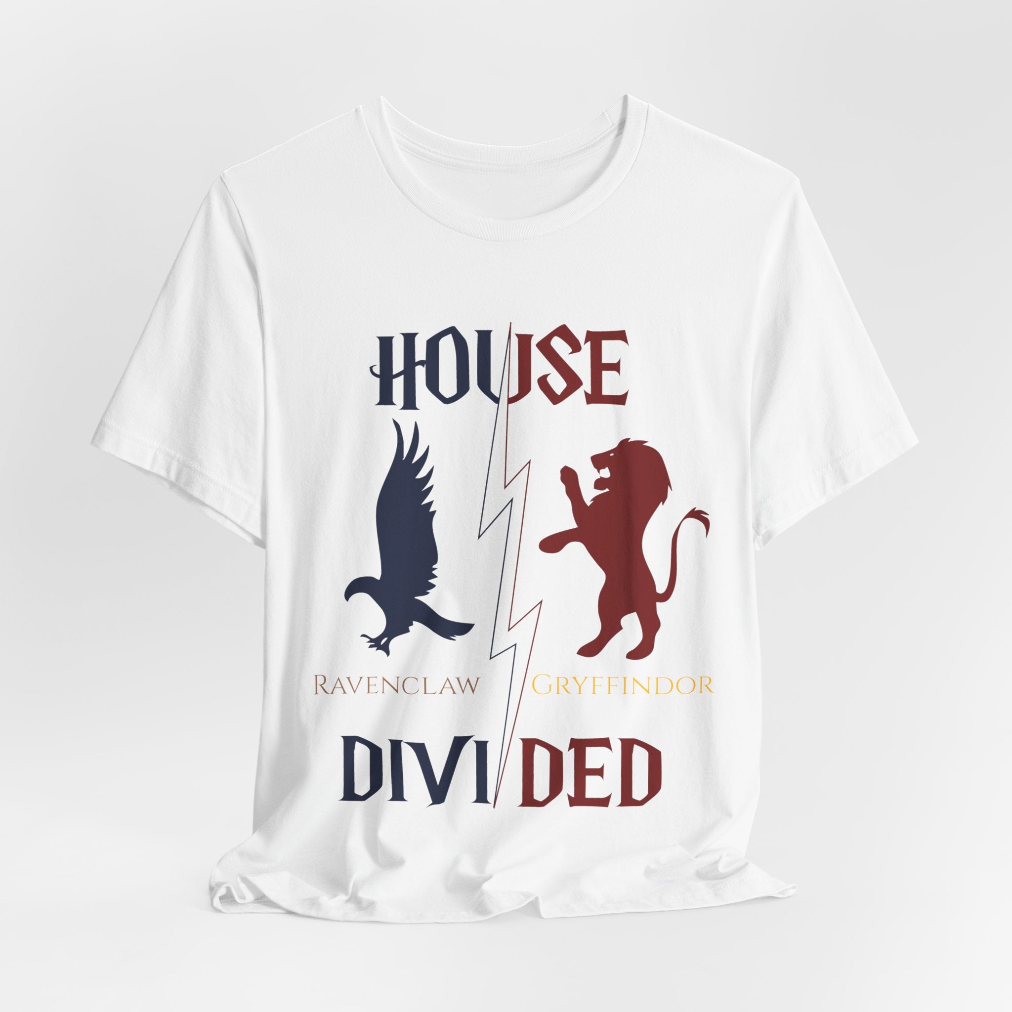 Ravenclaw Gryffindor Shirt | House Divided Tee | Wizarding Couple Gift