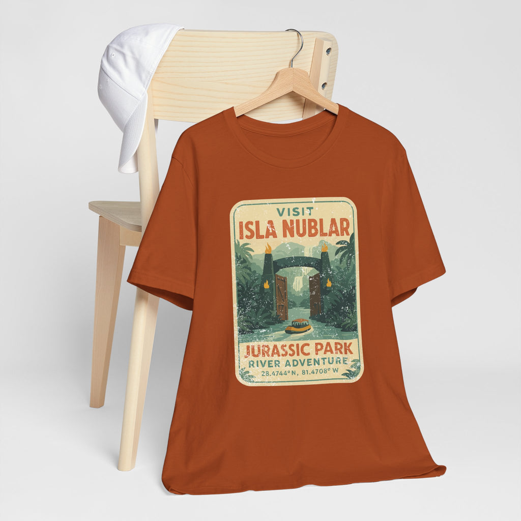 Visit Isla Nublar Shirt – Jurassic Park Ride Souvenir Tee
