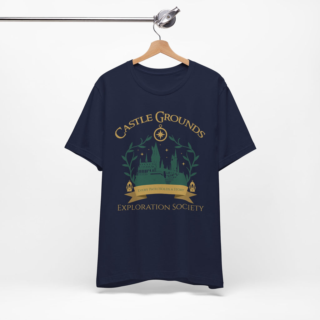 Castle Grounds Exploration Society Shirt- Wizarding Castle Tee, Fantasy Adventure Shirt