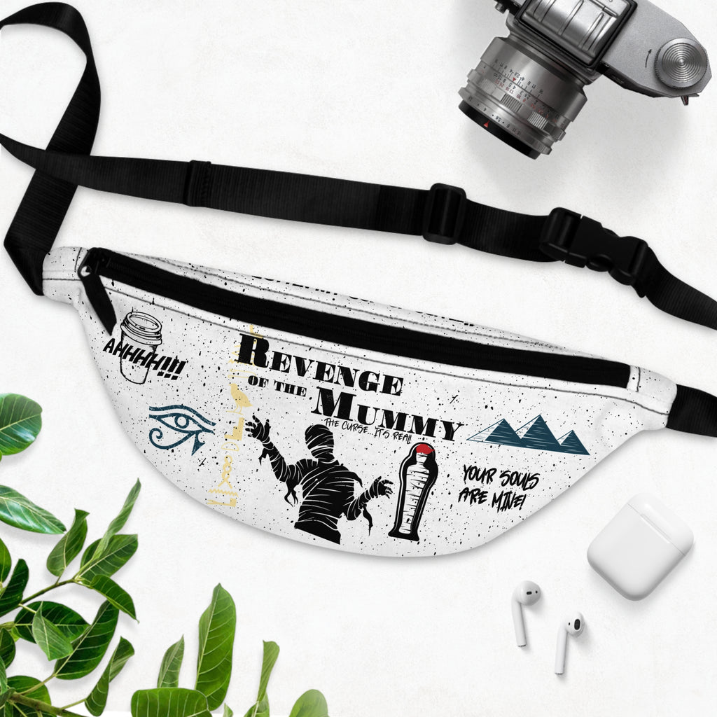 Revenge of the Mummy Inspired Fanny Pack- Theme Park Ride Bag, Locker Friendly Waist Pack