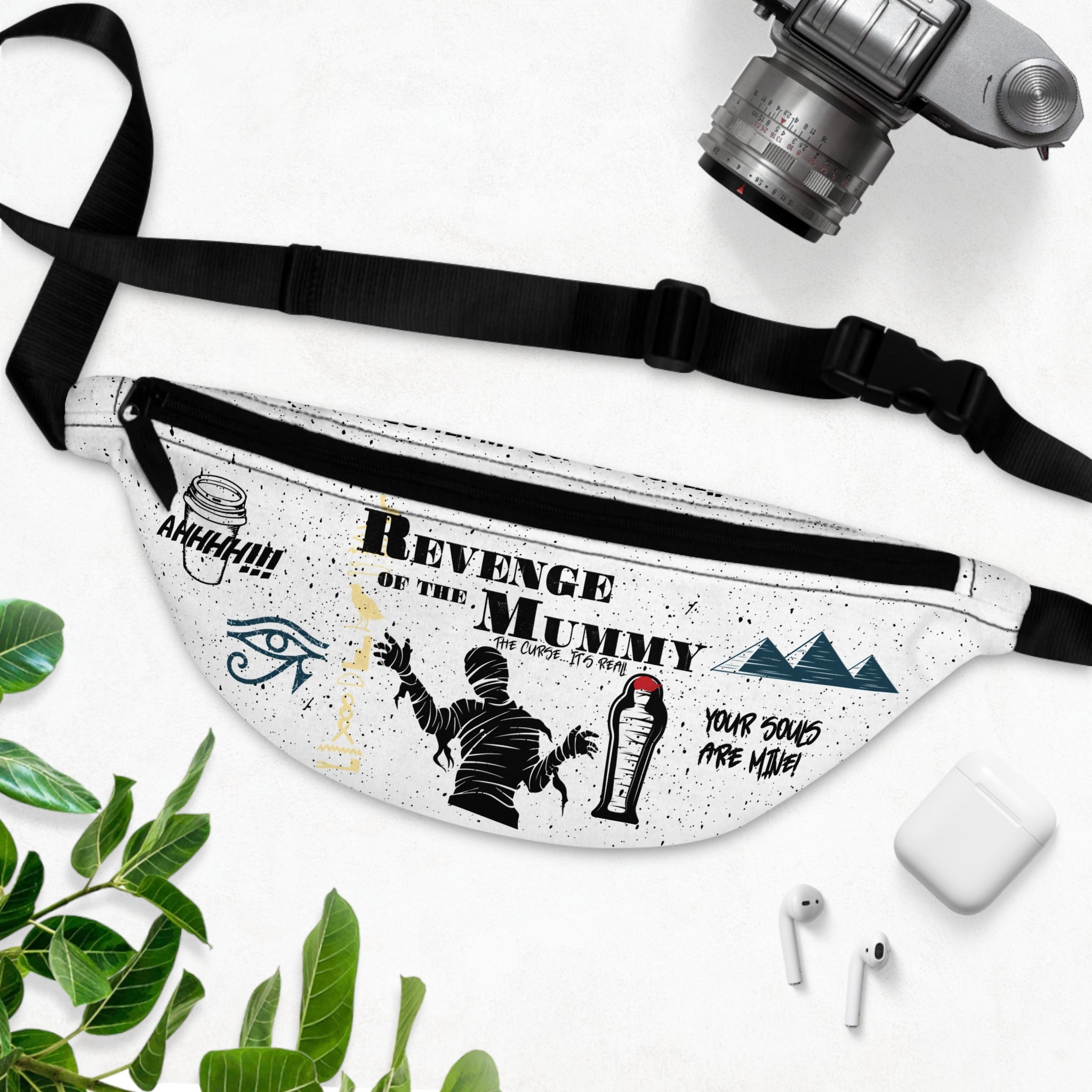 Revenge of the Mummy Inspired Fanny Pack- Theme Park Ride Bag, Locker Friendly Waist Pack