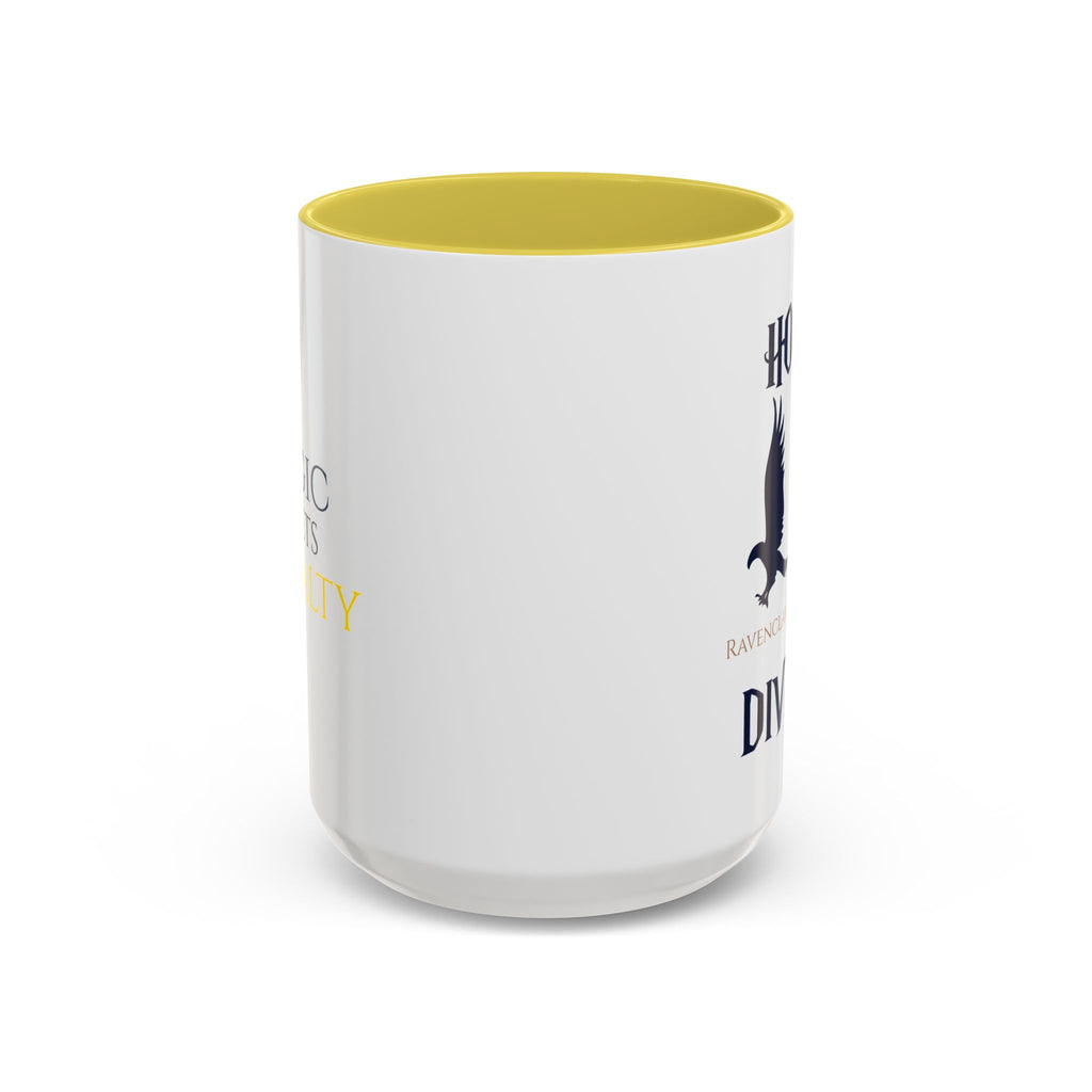 Ravenclaw Hufflepuff Mug | House Divided Cup | Wizarding Couple Gift