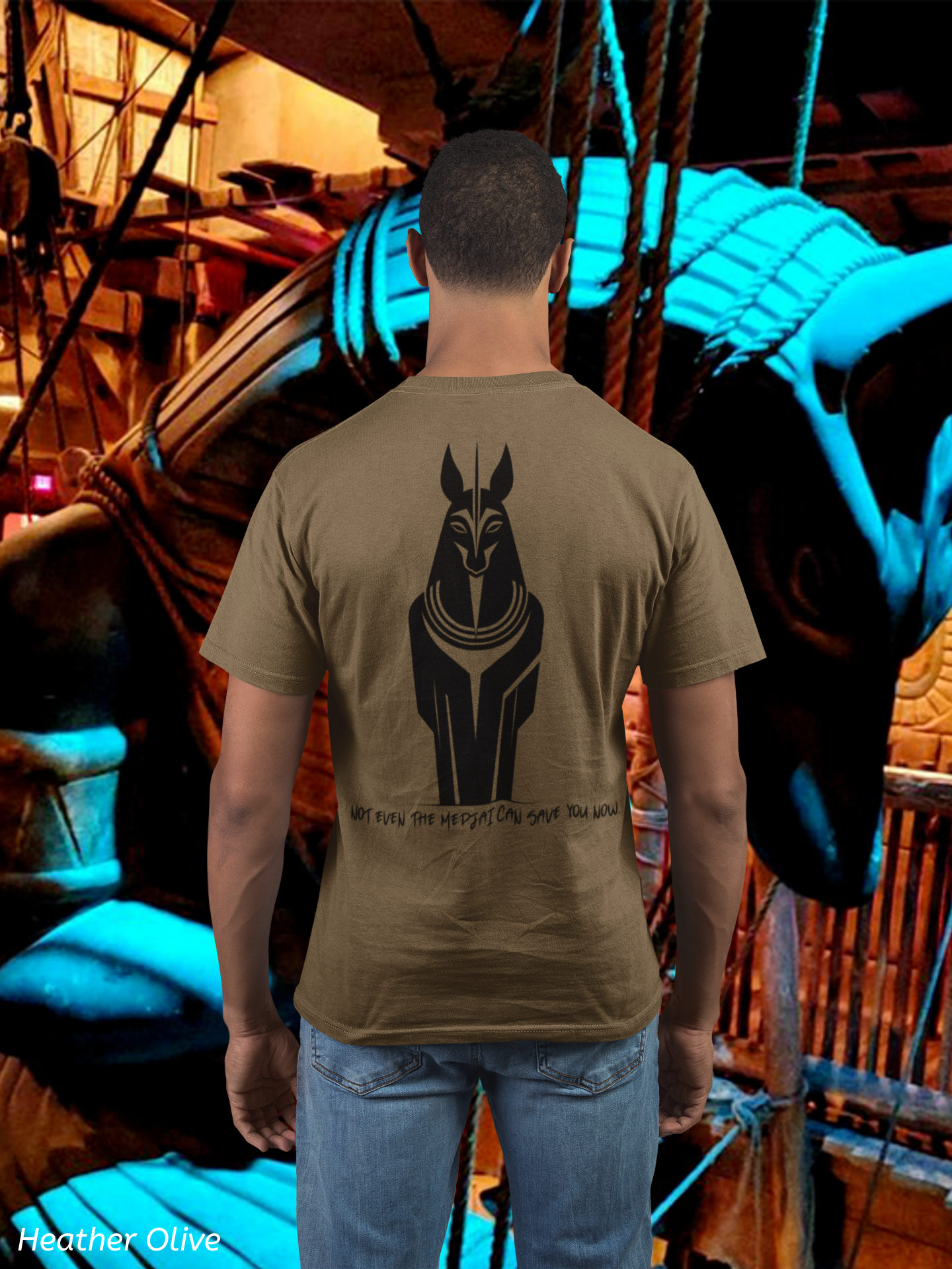 Revenge of the Mummy Shirt- Double-Sided Ancient Curse Tee