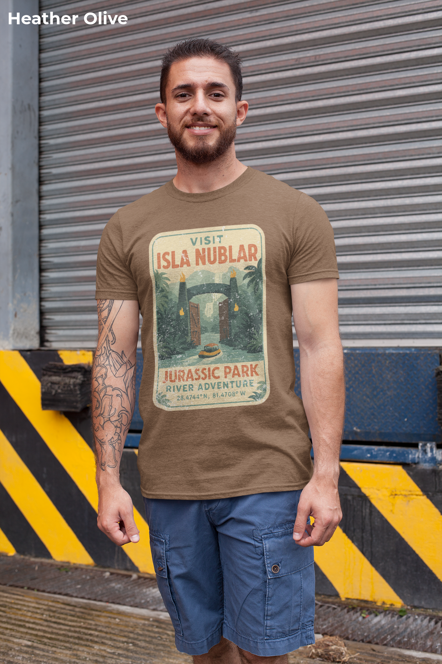 Visit Isla Nublar Shirt – Jurassic Park Ride Souvenir Tee