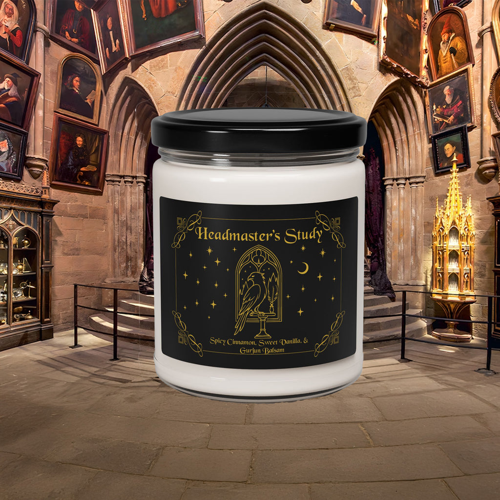 Headmaster’s Study Candle – Warm & Magical Soy Candle