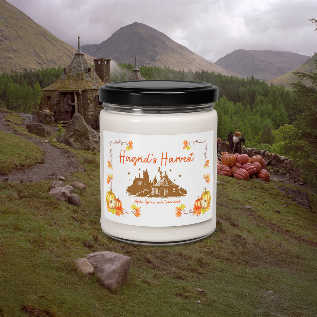 Hagrid’s Harvest Candle – Cozy Autumn Pumpkin Patch Soy Candle