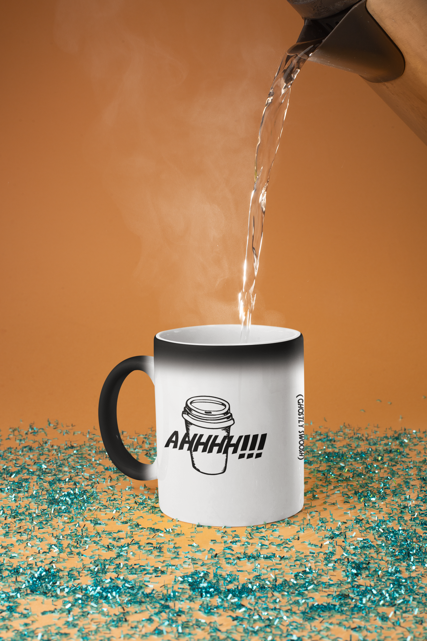 Revenge of the Mummy Mug – Brendan Fraser Coffee Quote Color-Changing Cup