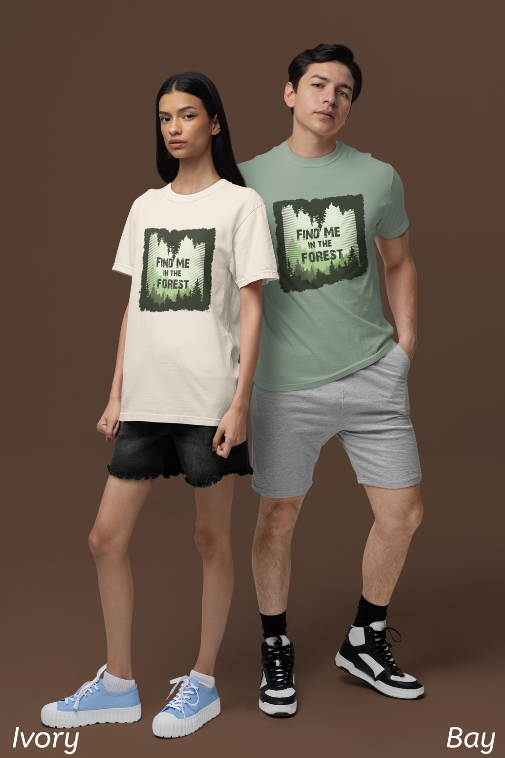 Find Me in the Forest Shirt – Vintage Outdoors Comfort Colors Tee