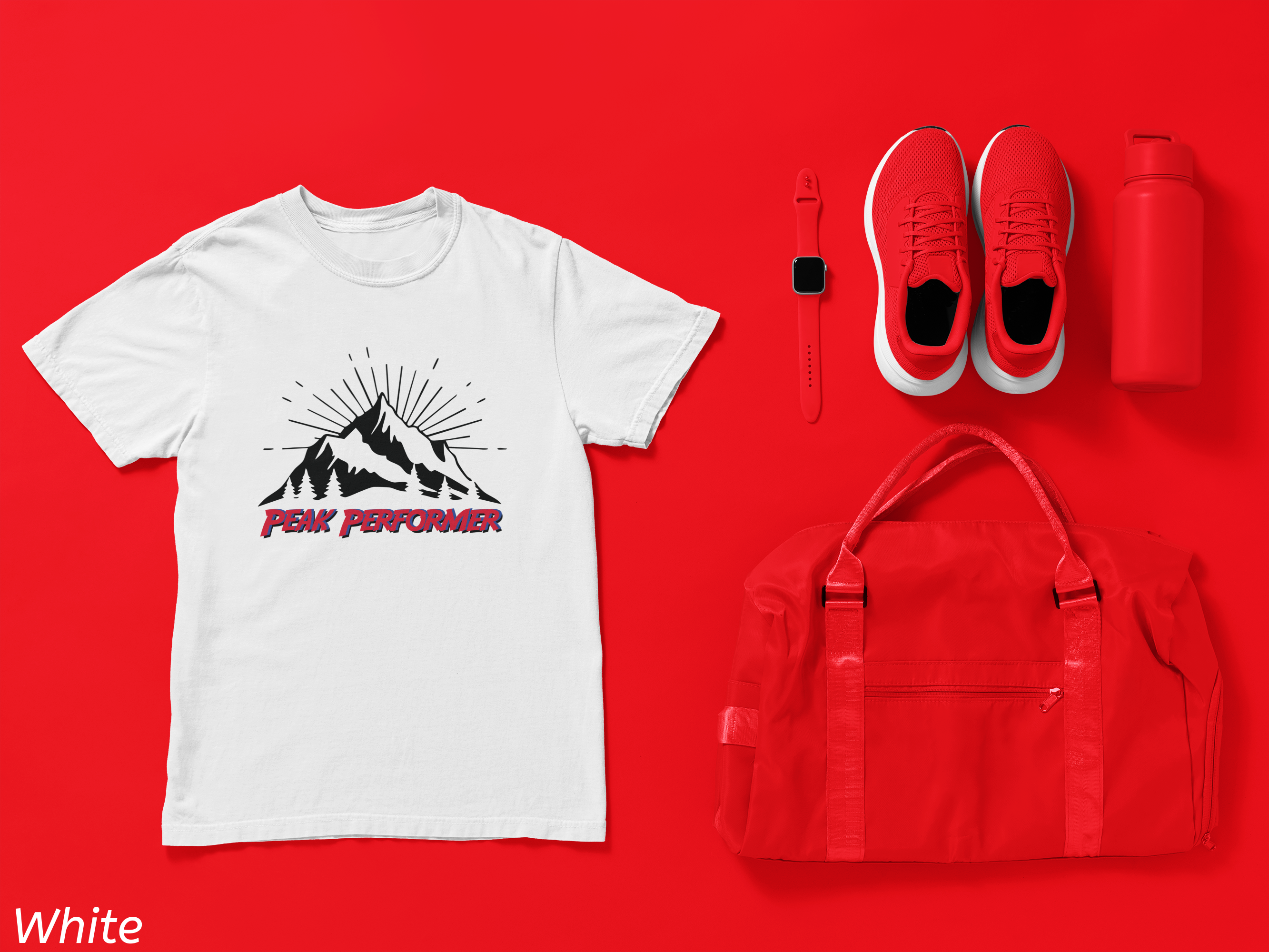 Peak Performer Shirt – Retro Mountain Adventure Tee