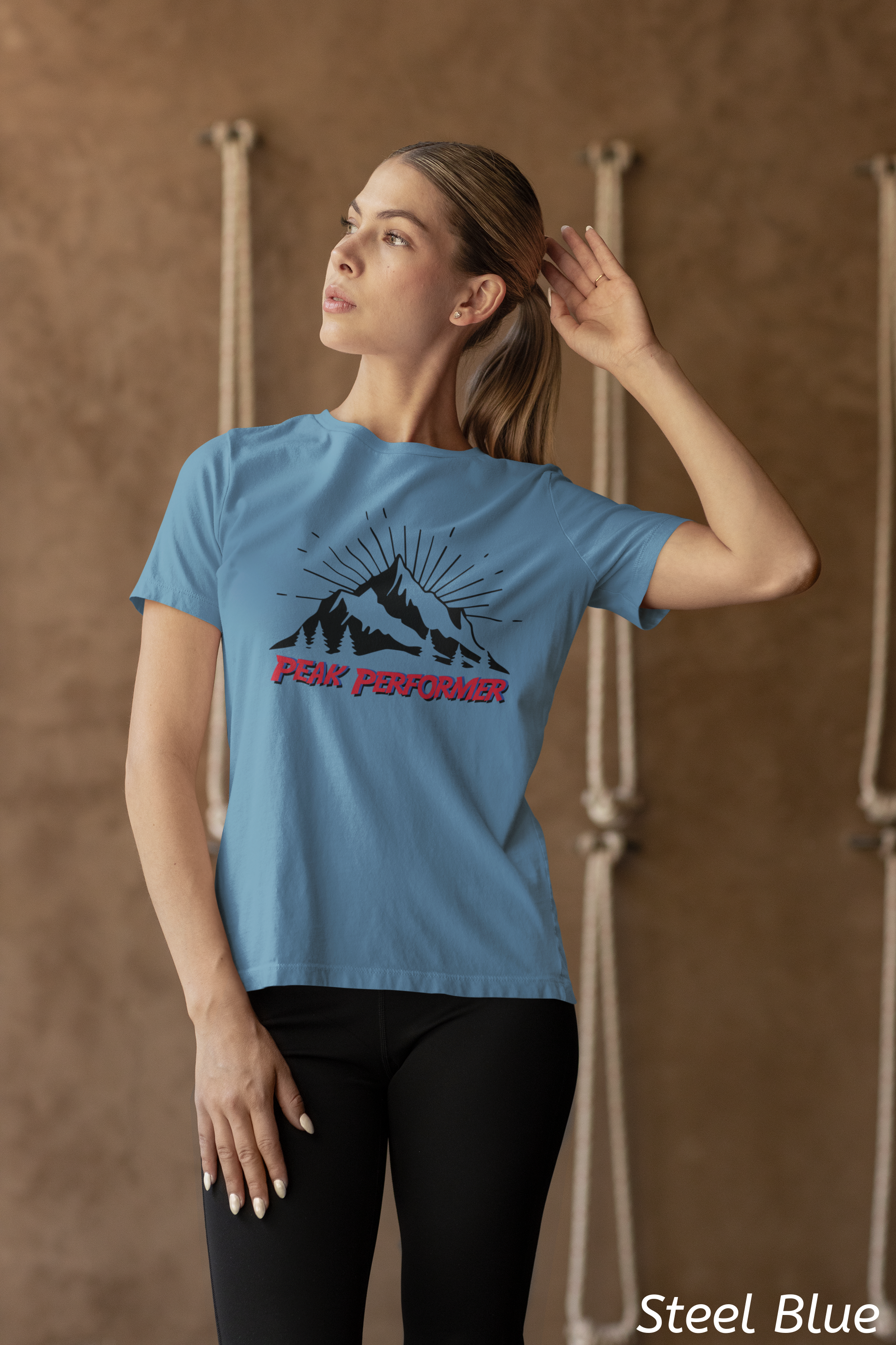 Peak Performer Shirt – Retro Mountain Adventure Tee