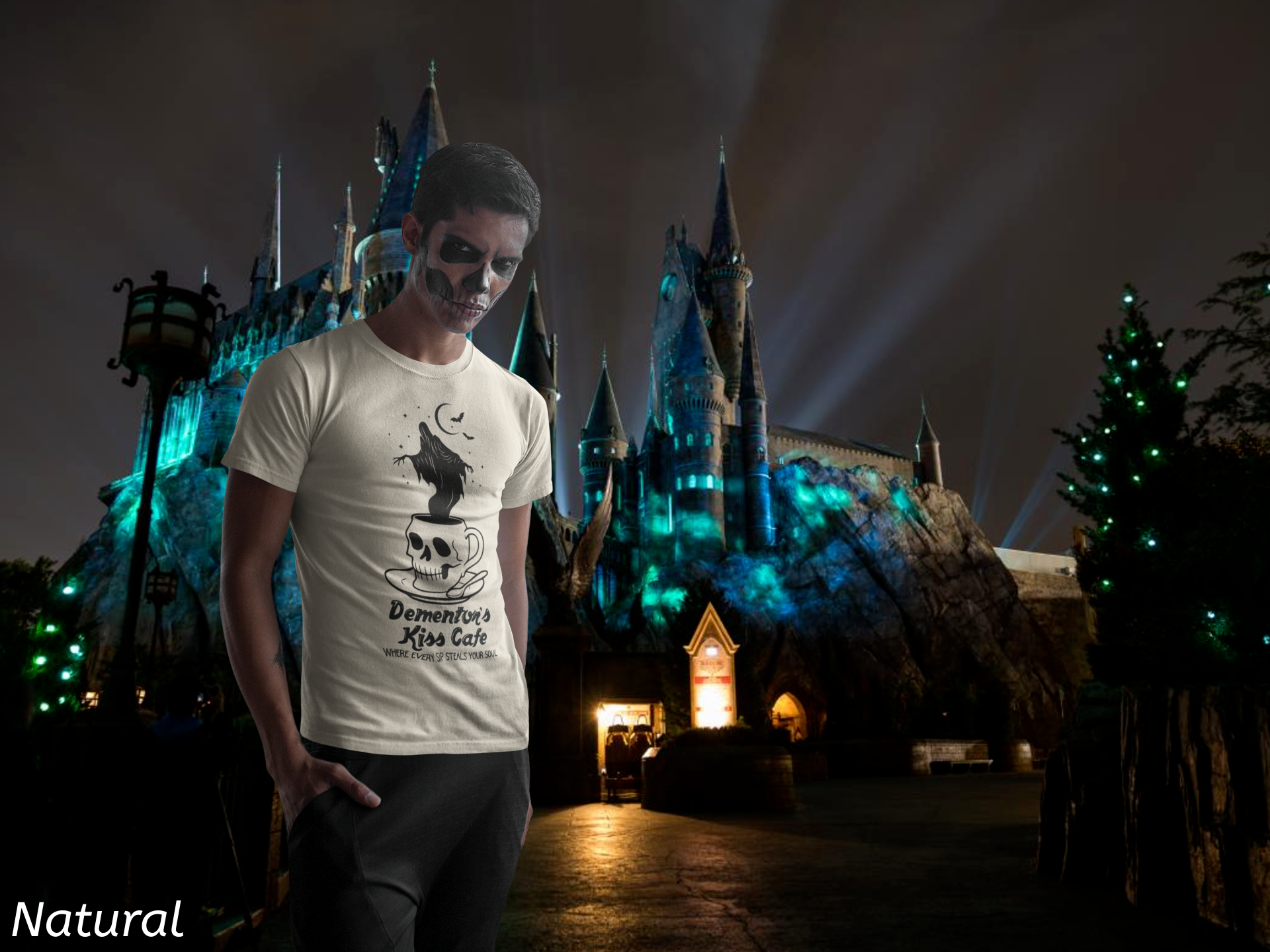 Dementor’s Kiss Café Shirt | Dark Wizard Coffee Tee