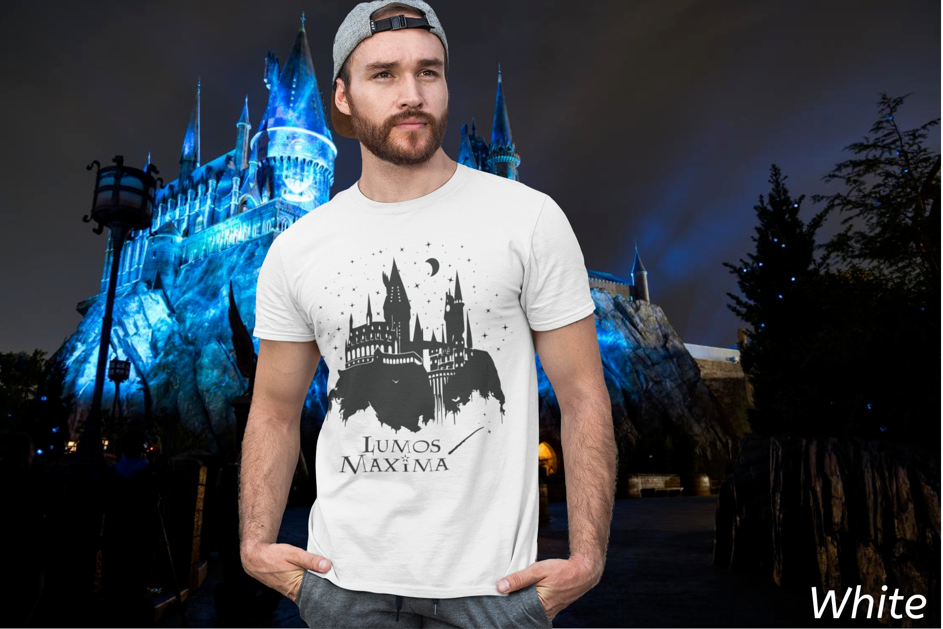 Lumos Maxima Shirt | Hogwarts Moonlight Spell Tee