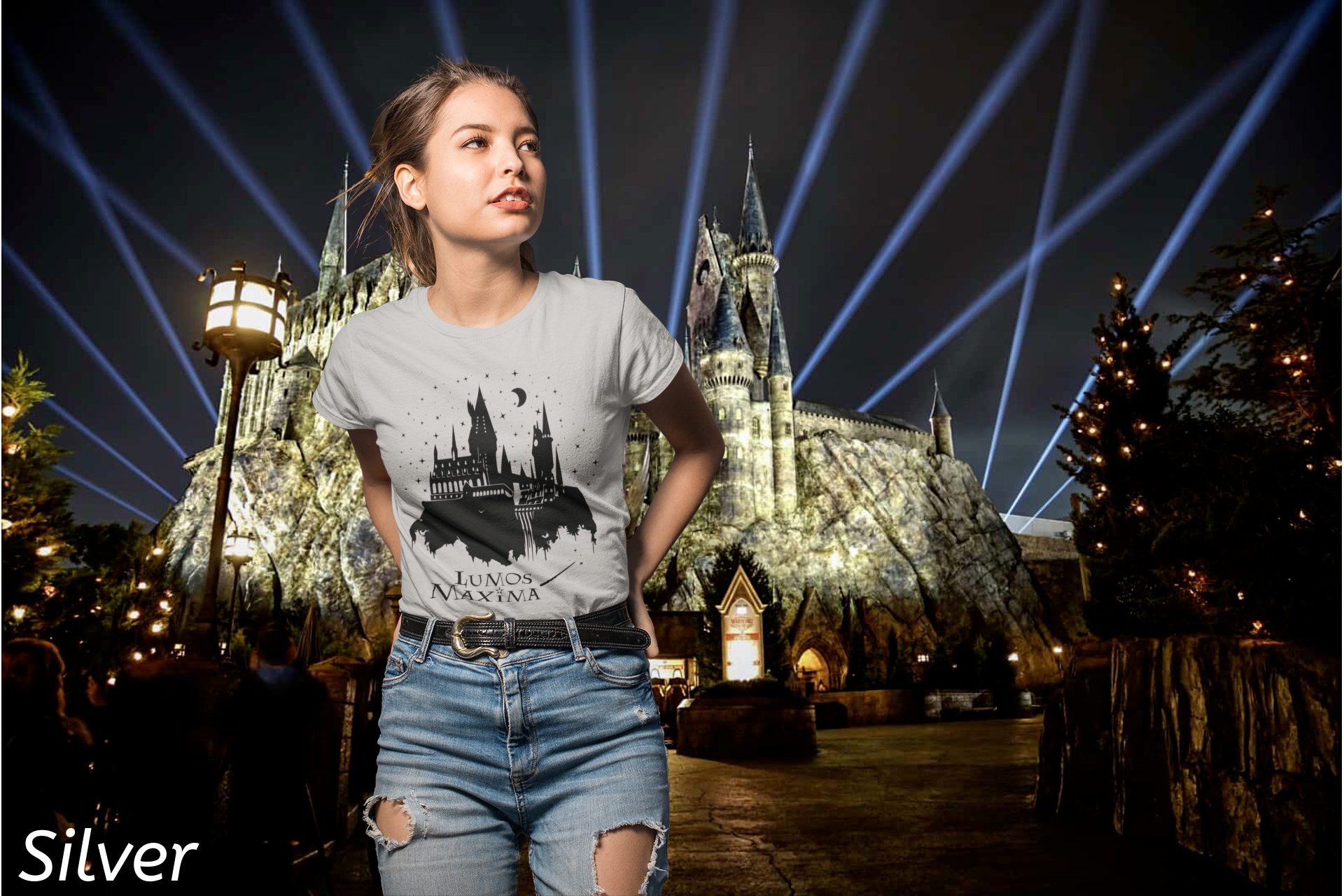 Lumos Maxima Shirt | Hogwarts Moonlight Spell Tee