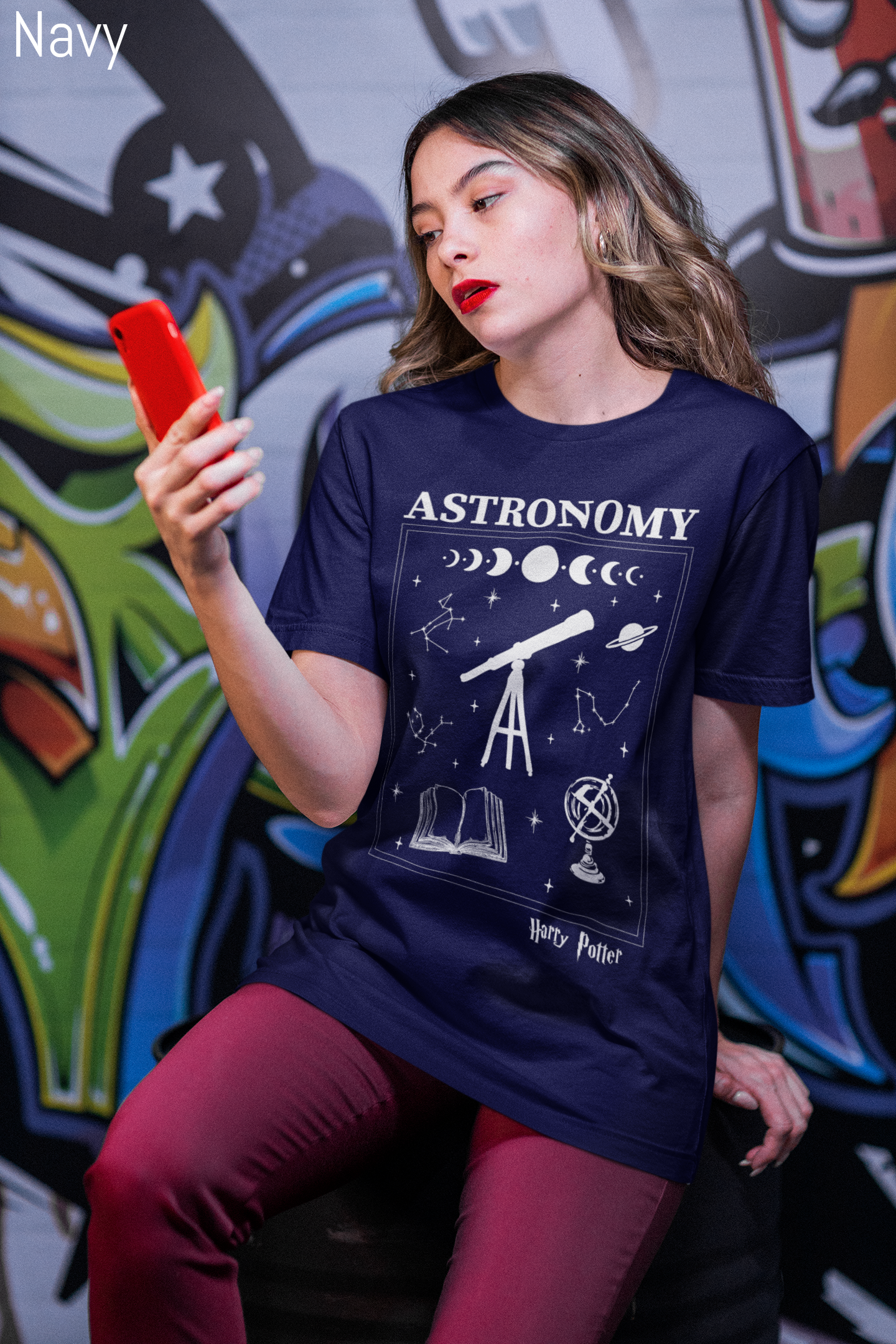 Astronomy Class Shirt | Hogwarts Star Studies Tee | Celestial Wizard School Design