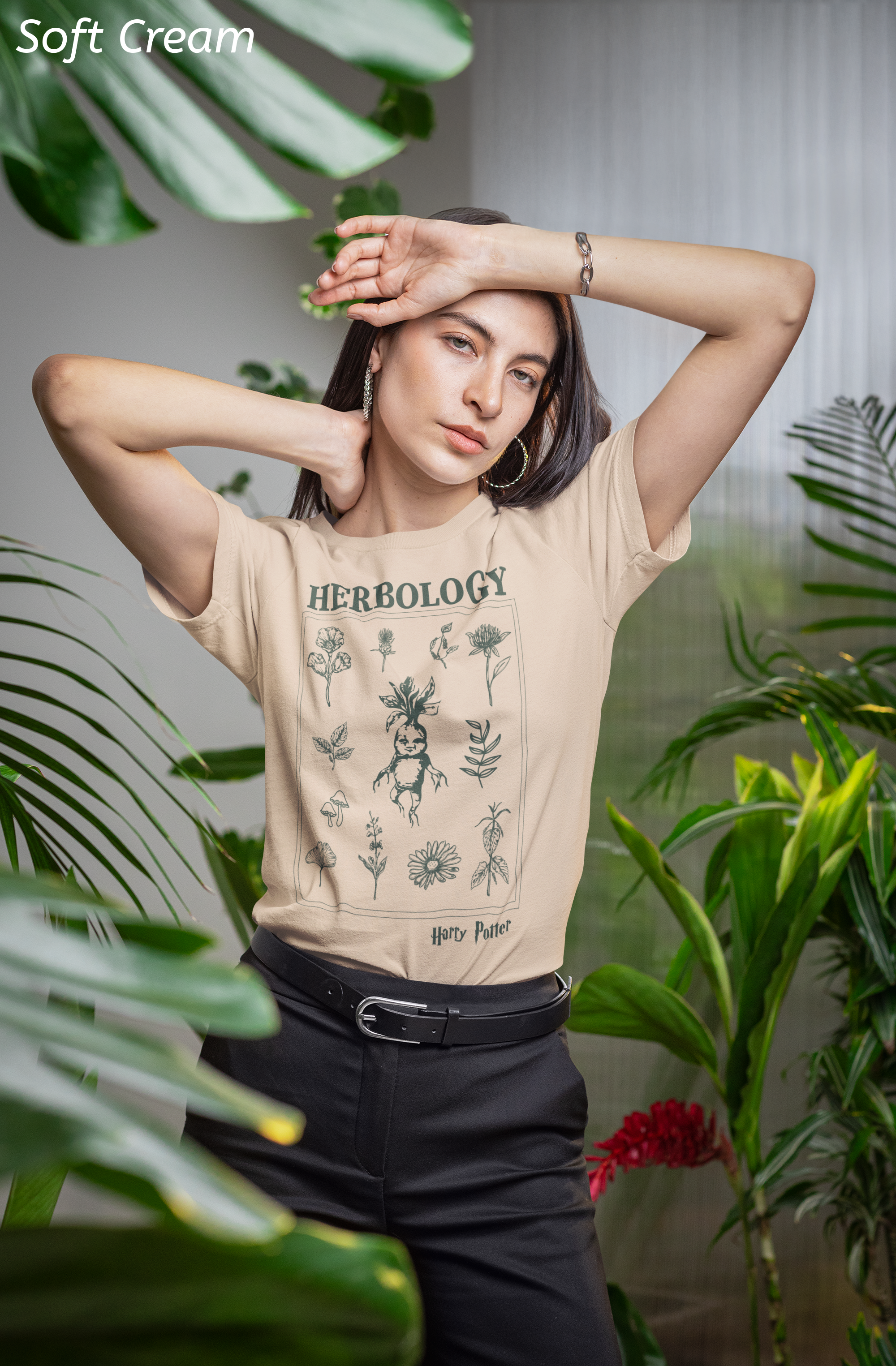Herbology Class Shirt | Magical Greenhouse Tee | Hogwarts Class Series