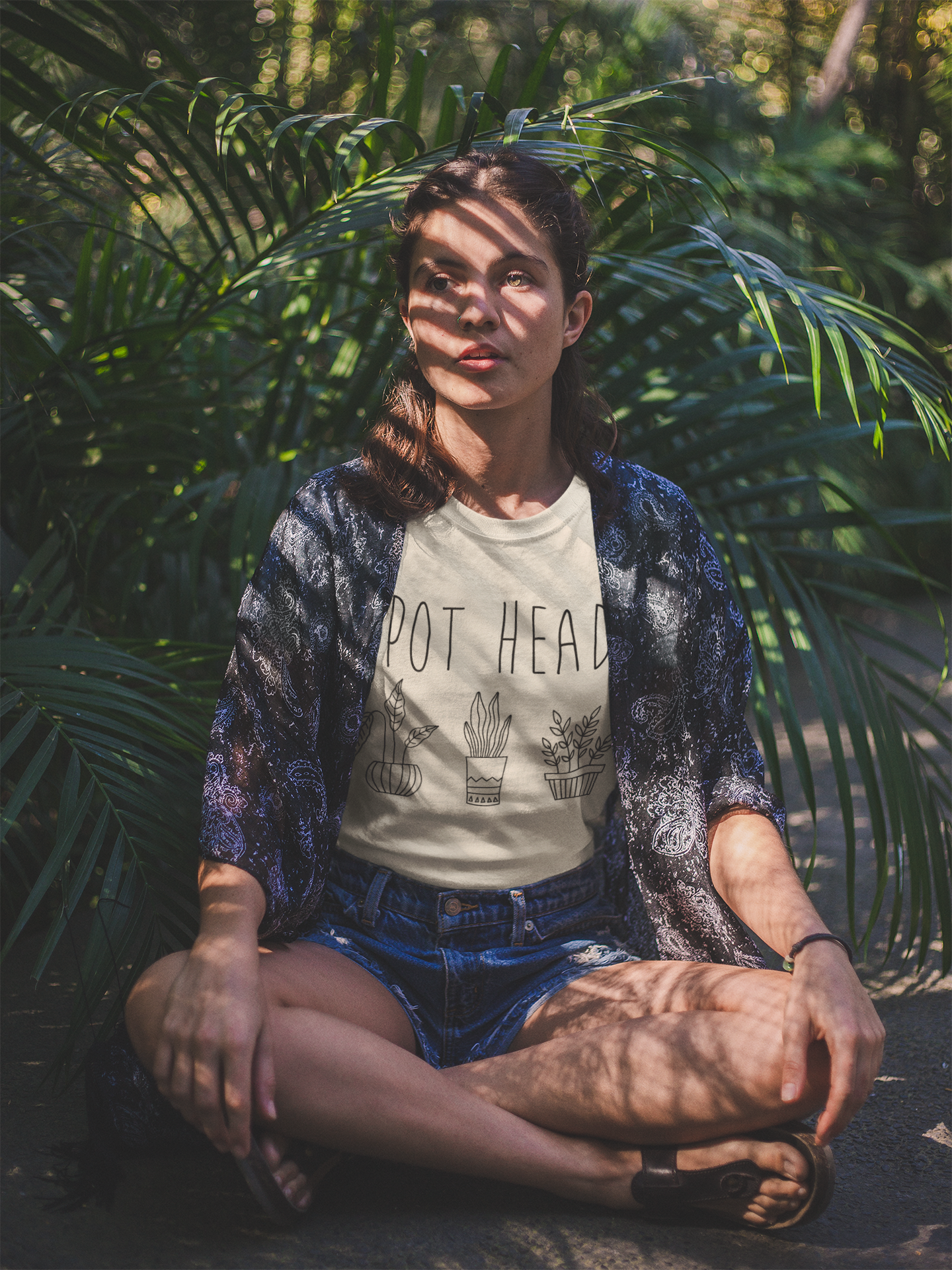 Pot Head Shirt | Funny Plant Lover Tee