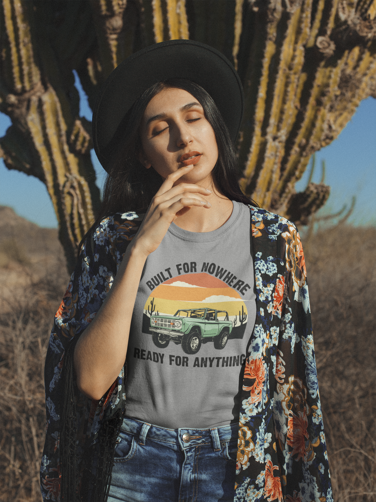 Built for Nowhere Shirt | Vintage Bronco Tee | Off-Road Adventure Gift