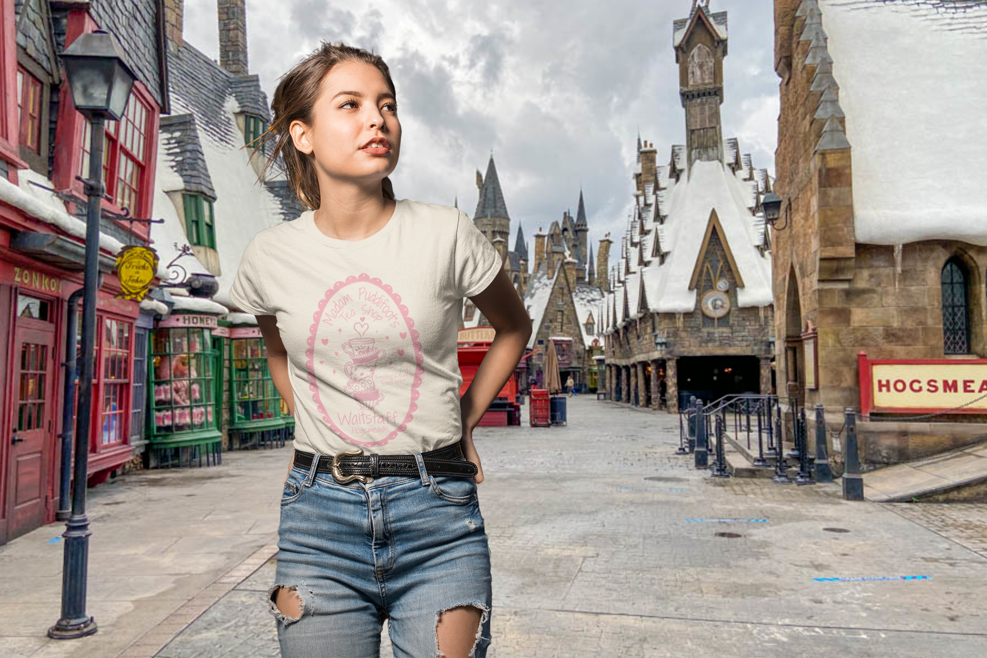 Madam Puddifoot’s Tea Shop Shirt | Wizarding Café Tee | Magical Professions Series