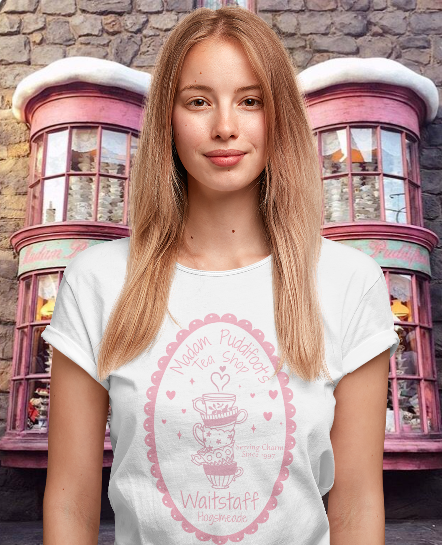 Madam Puddifoot’s Tea Shop Shirt | Wizarding Café Tee | Magical Professions Series